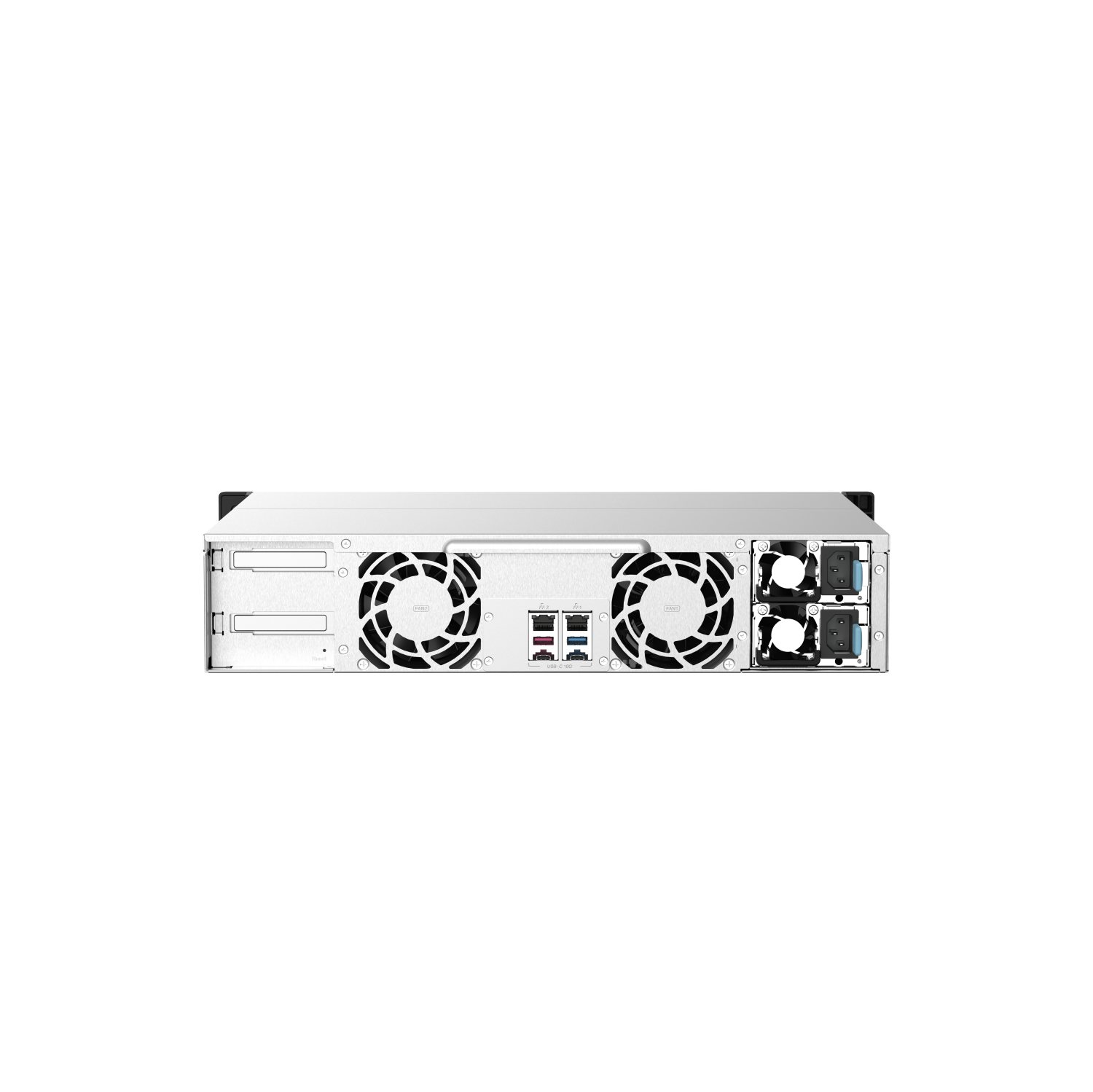 QNAP TS-1273AU-RP-8G-US 12 Bay High-Performance Rackmount NAS with 2 x 2.5GbE Ports, Redundant PSU