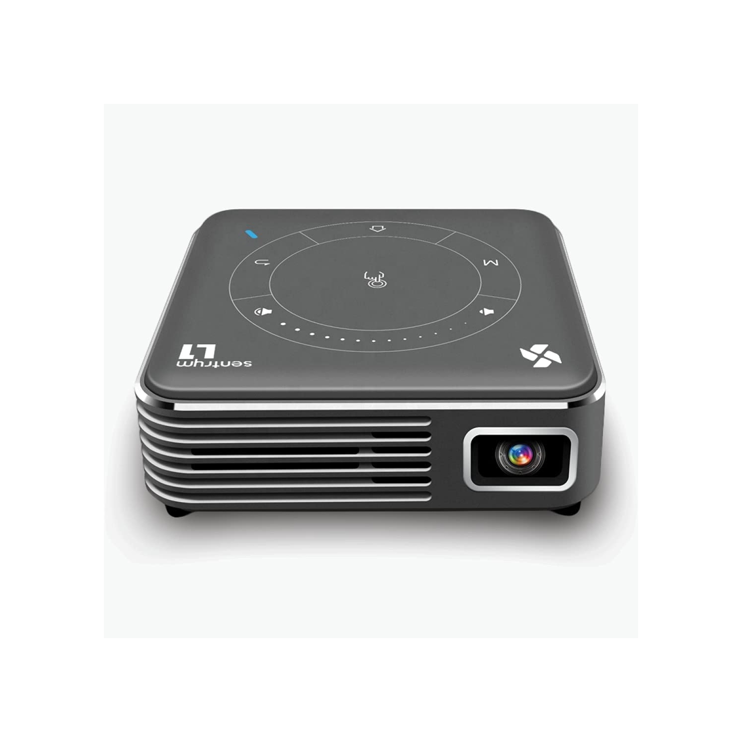 Sentrym L1 Mini Projector, Android 9.0, Bluetooth 5.0, Wi-Fi, 2h Battery, Auto Keystone Correction, Touch Navigation, 0.4lb