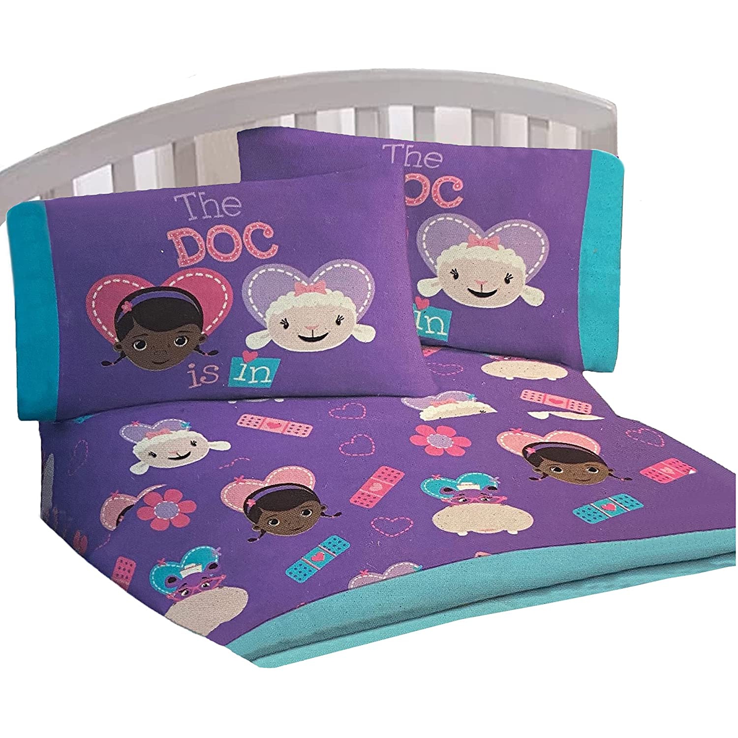 doc mcstuffins crib set