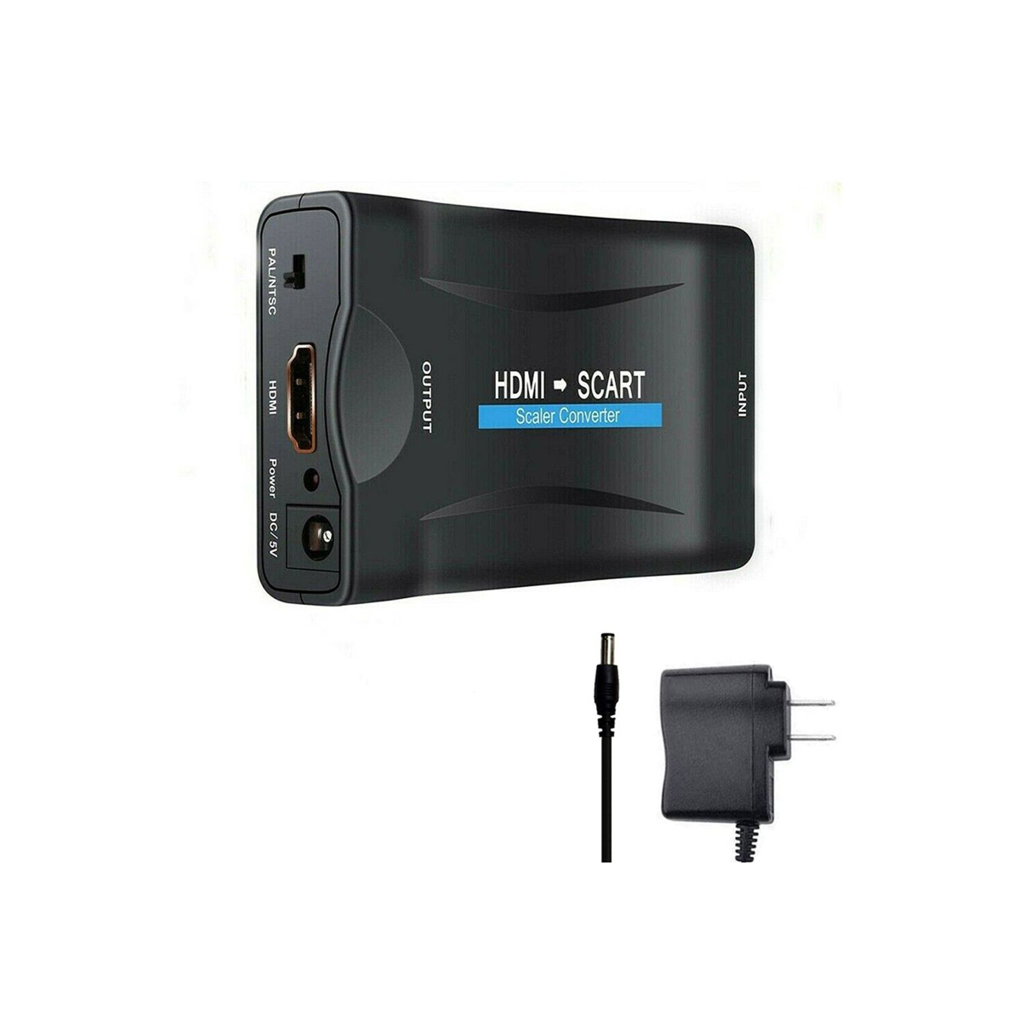 ISTAR ISTAR 1080P HDMI Converter, RGB HDMI to Scart Composite Converter Audio Video Adapter Splitter Box