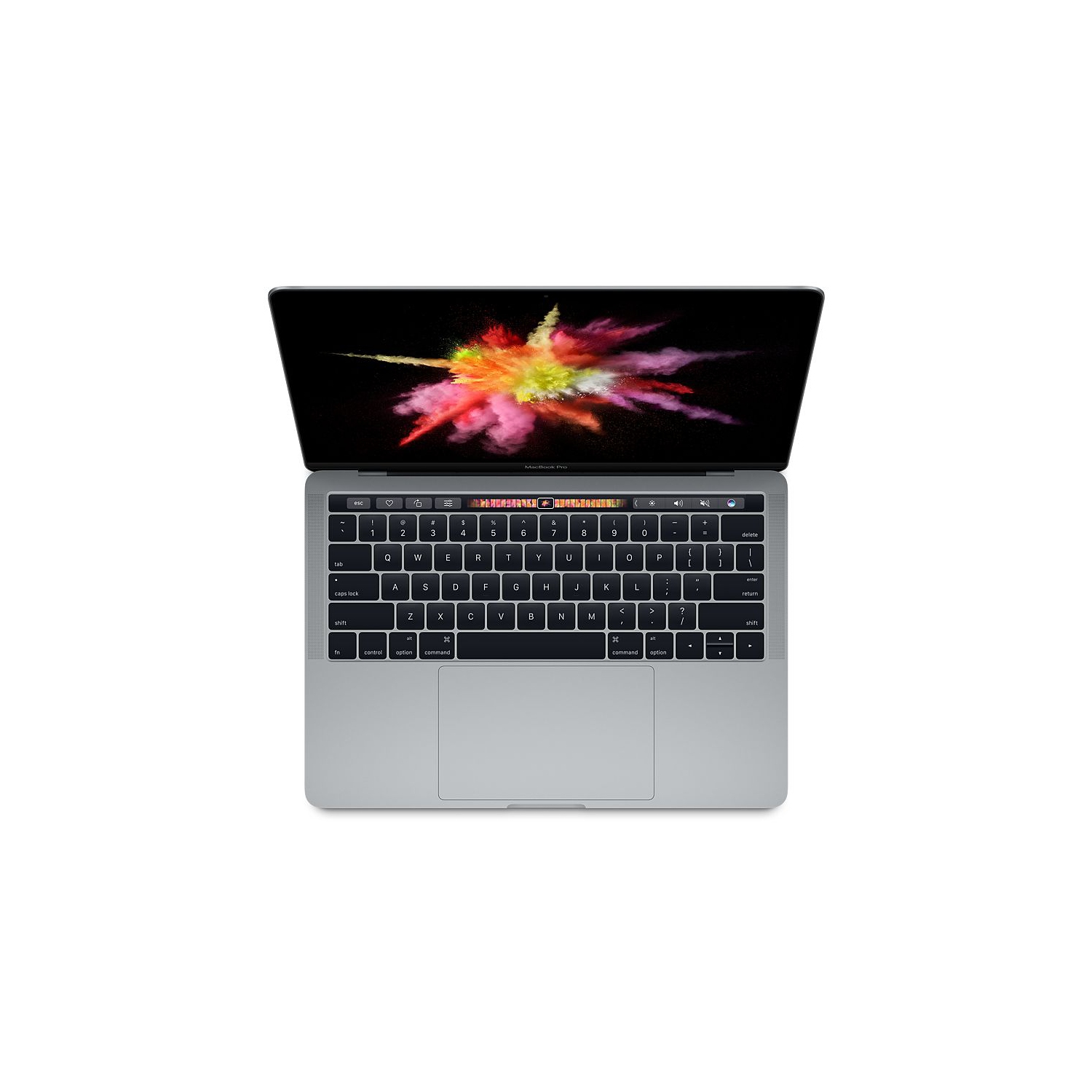 Refurbished - Apple Macbook Pro 13.3" i7 16GB 1TB HDD - US QWERTY Keyboard - Mpxv2ll/a With Touch Bar Mid-2017 - Space Gray - Certified Refurbished