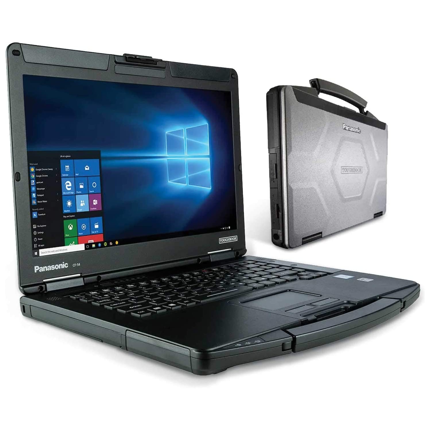 Remis à neuf - Toughbook CF-54 MK2 de Panasonic, Core i5-6300U d'Intel à 2,40&nbsp;GHz, HD de 14 po, 16&nbsp;Go, 256&nbsp;Go, double passe 4G LTE,
