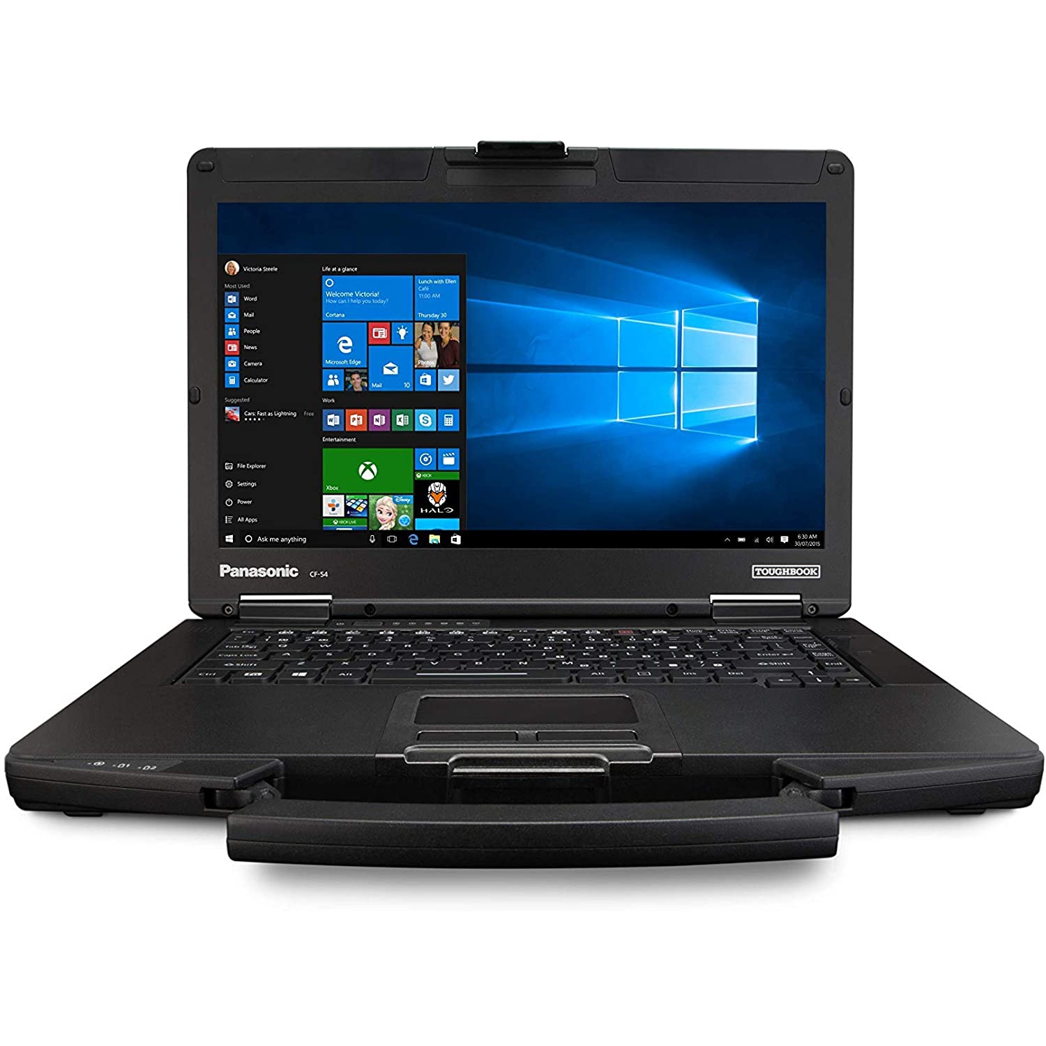 Remis à neuf - Toughbook CF-54 MK2 de Panasonic, Core i5-6300U d'Intel à 2,40&nbsp;GHz, HD de 14 po, 16&nbsp;Go, 256&nbsp;Go, double passe 4G LTE,