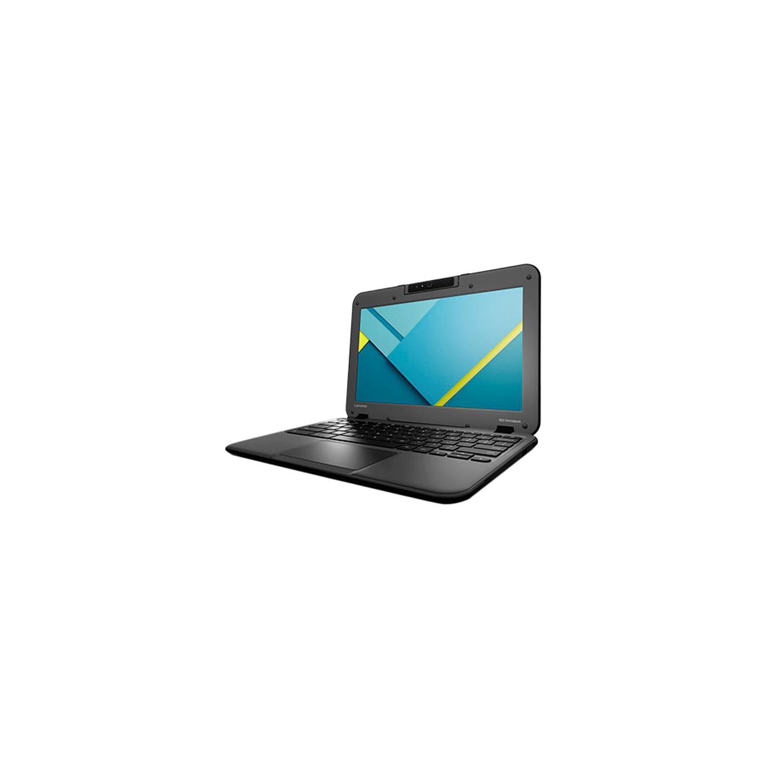 Refurbished (Excellent) - Lenovo Chromebook N22 11.6" Intel Celeron N3060 4GB 16GB SSD - Black
