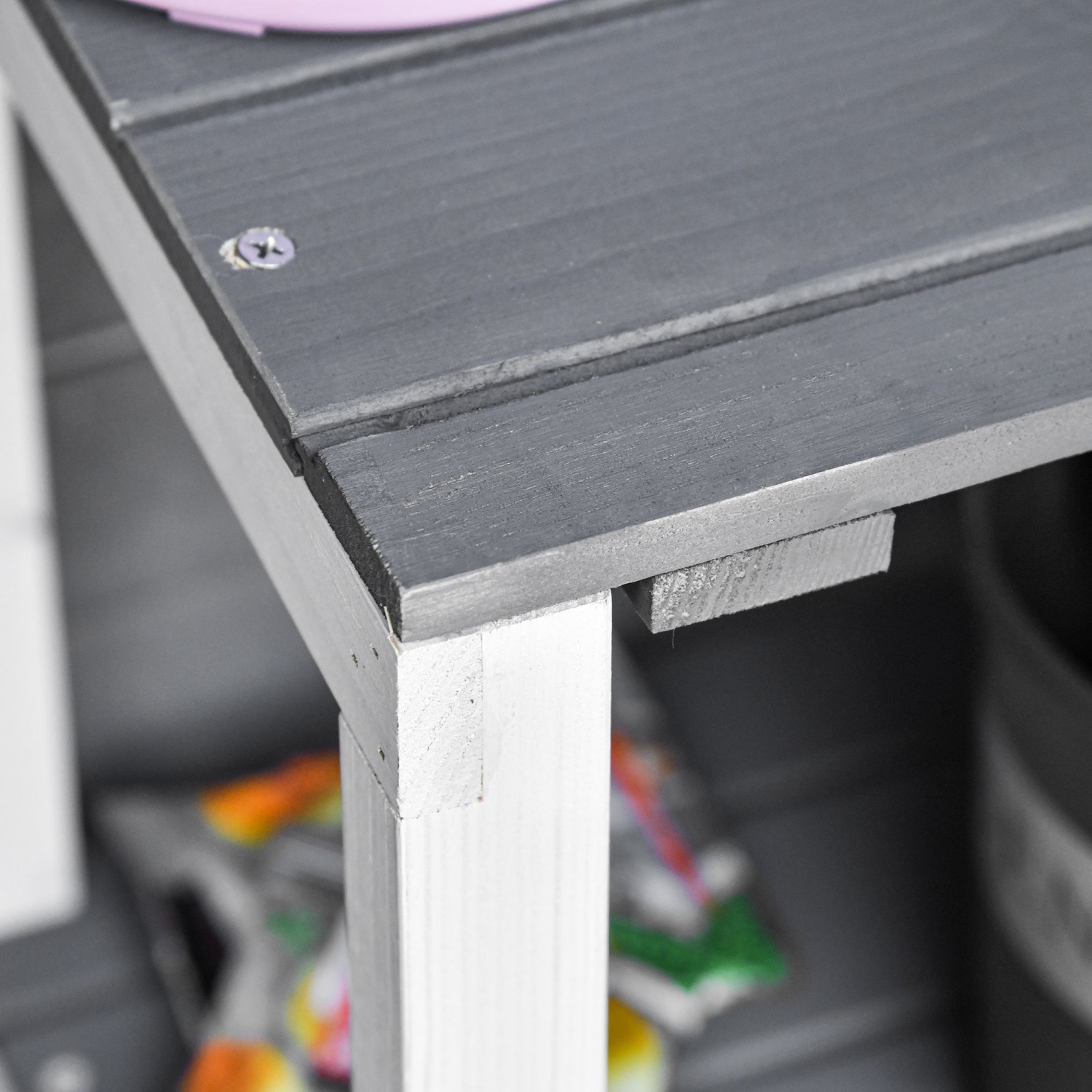 Outsunny 54.75''x29.5''x63'' Garden Storage Shed Asphalt Roof Wooden Timber Double Door Utility Storage House w/ Movable Shelf & Fixed Fittings