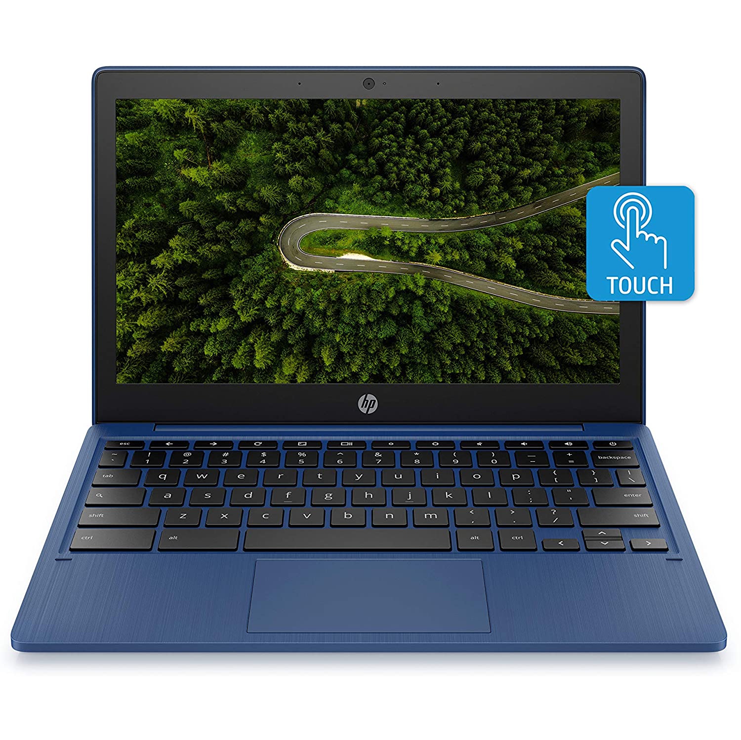 HP Chromebook Laptop 11A-NA0060NR 11.6" HD Touch 4GB 32GB Chrome OS Indigo Blue