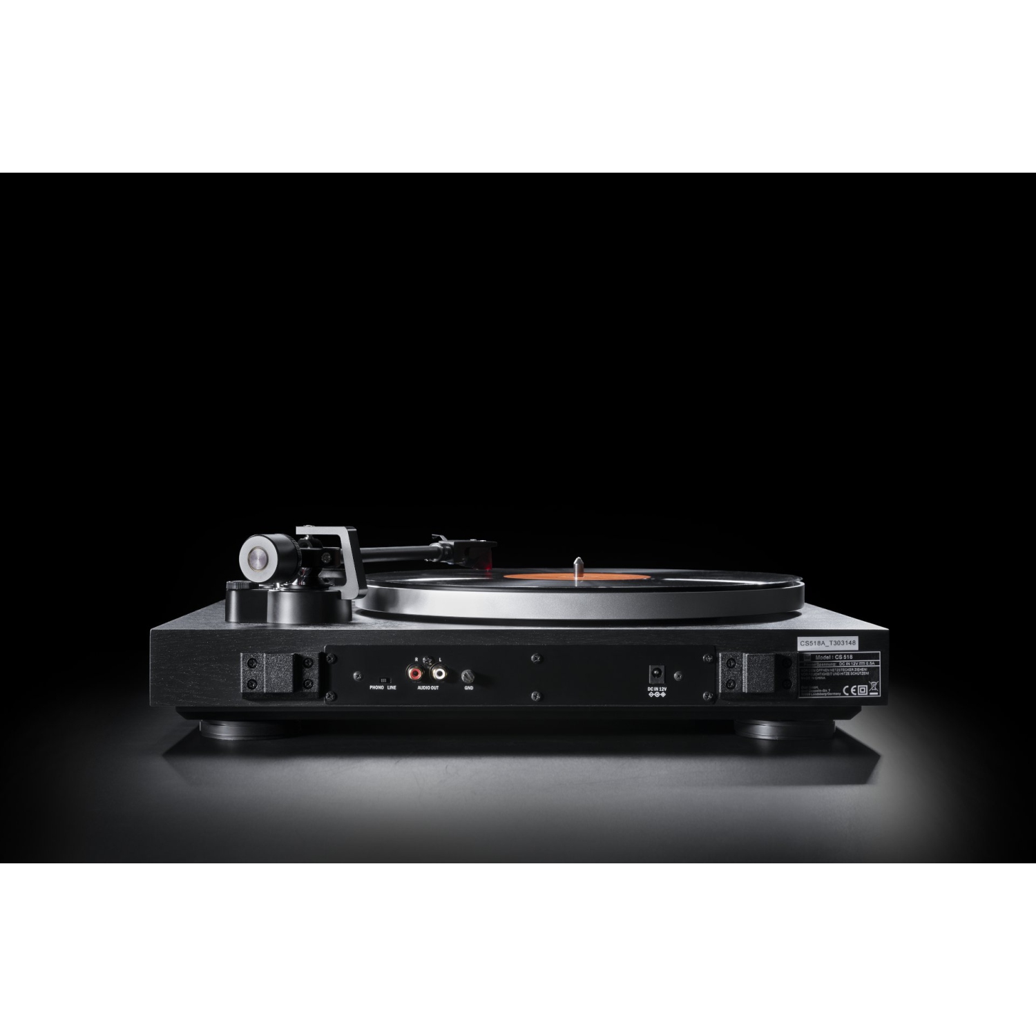 Dual Electronics Three Speed Manual Turntable