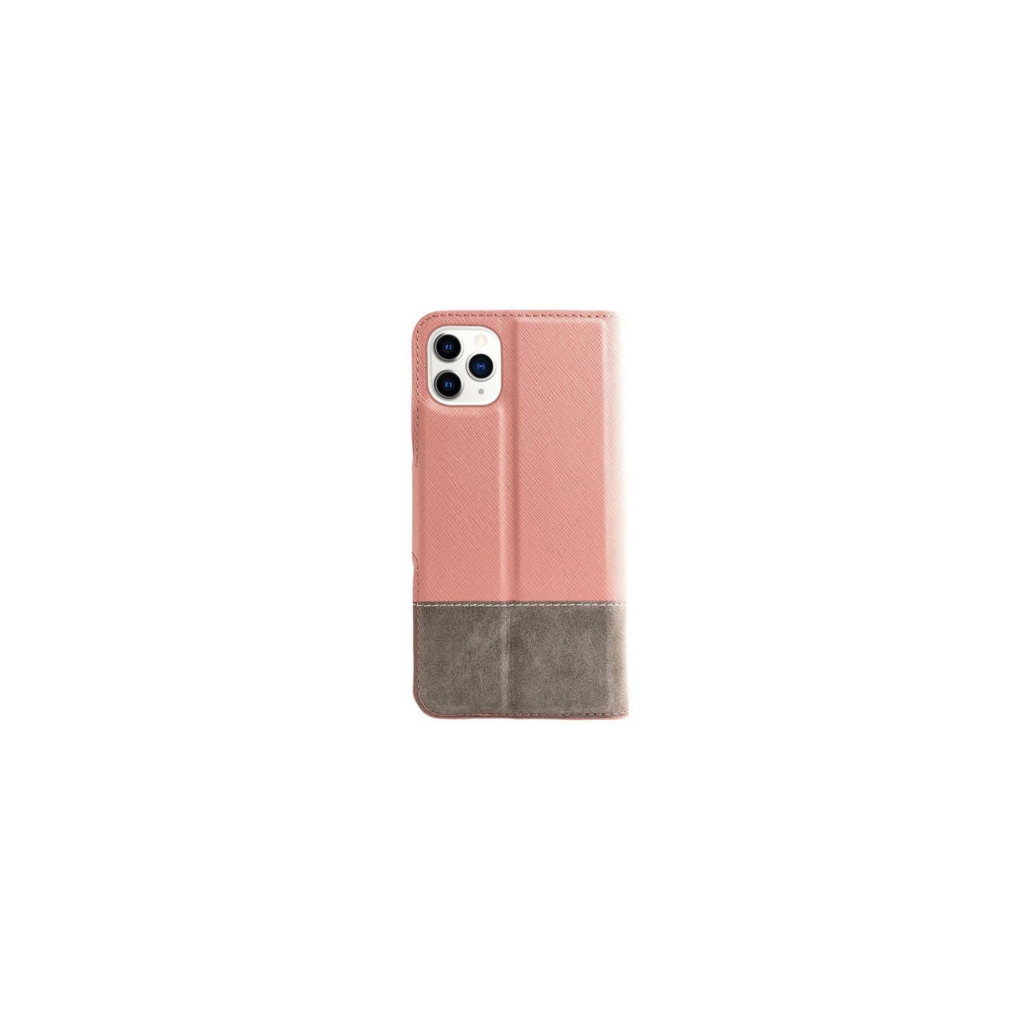 iPhone 12 Pro Max - Broadway Magnetic Wallet Folio, Rose Gold