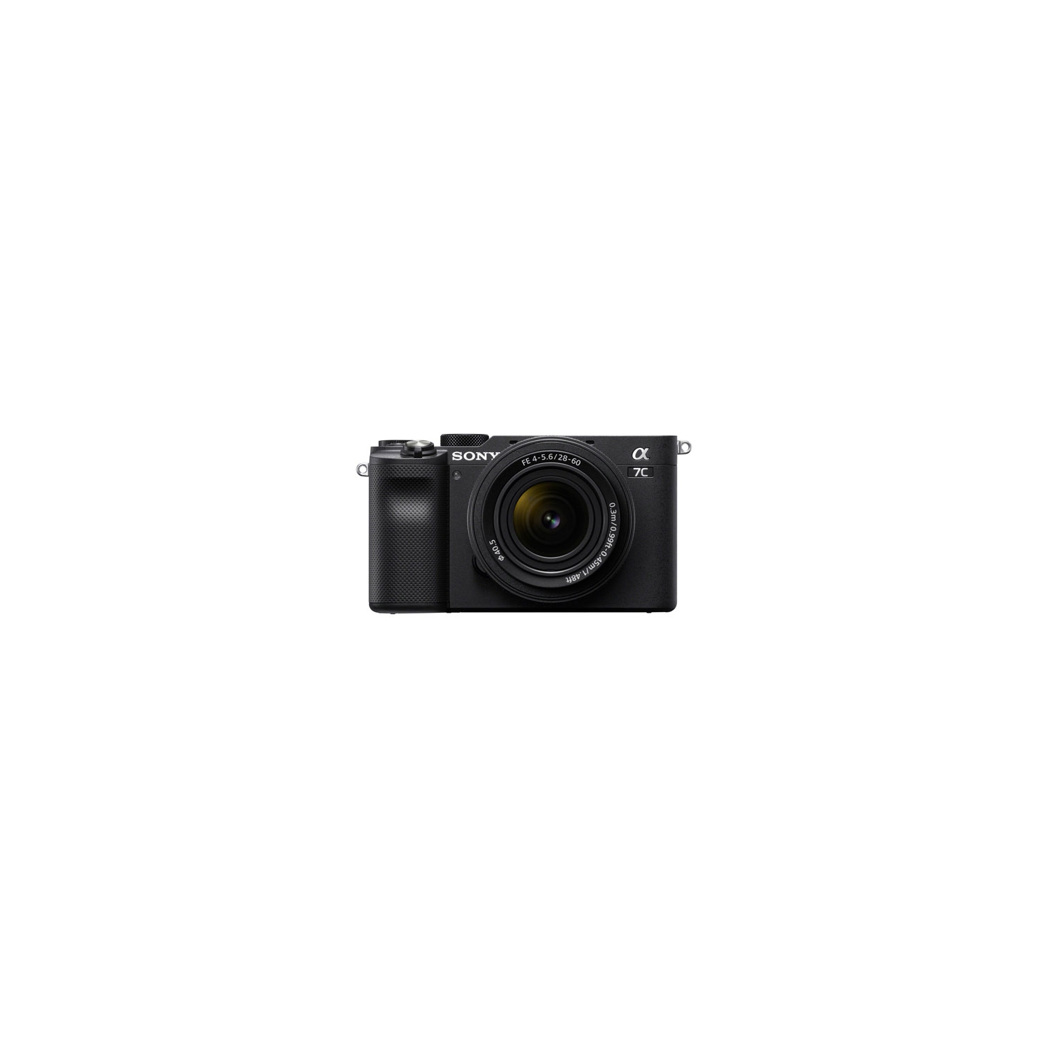 Open Box - Sony Alpha 7C Full-Frame Mirrorless Camera with 28-60mm Lens Kit - Black