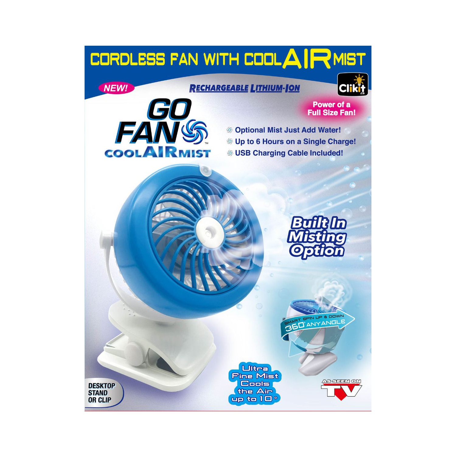 Brume fraîche Go Fan