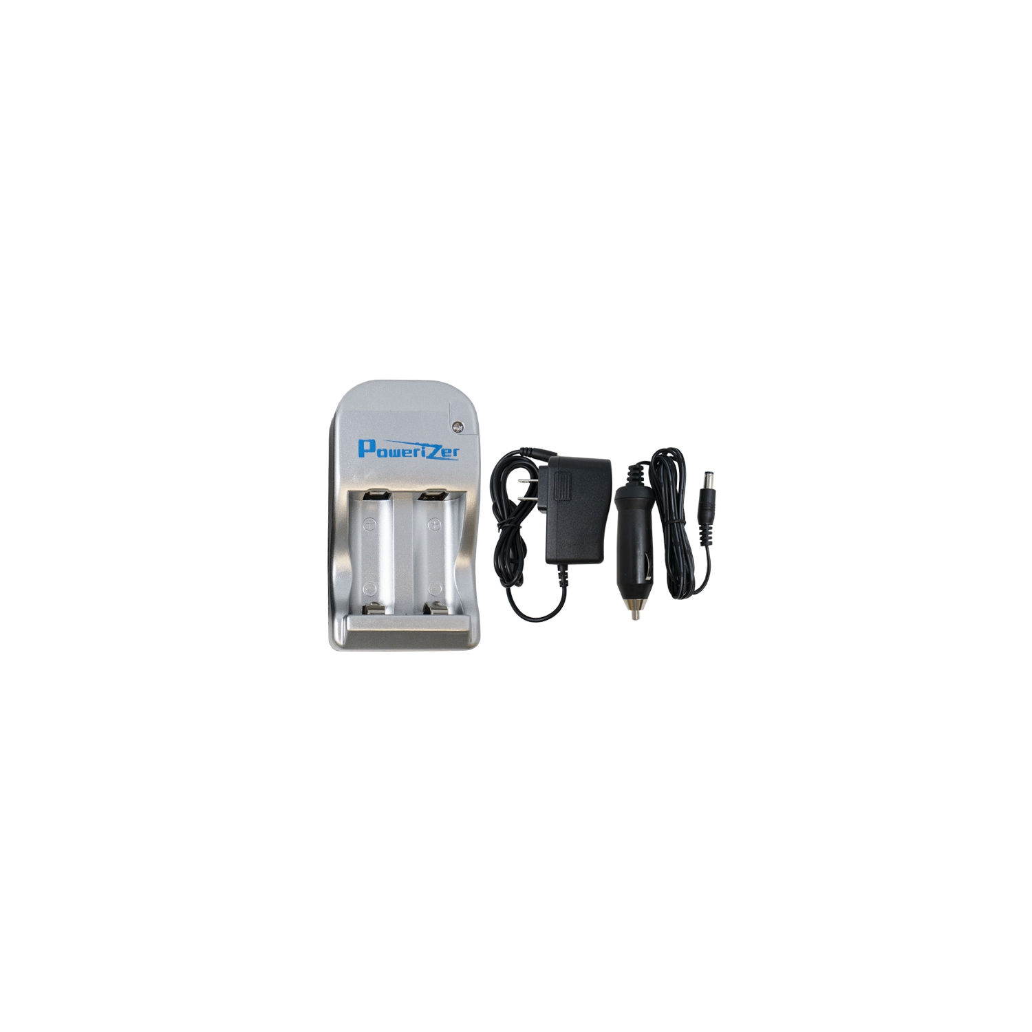 Chargeur de batterie au lithium-ion Powerzer RCR123A à 2 baies