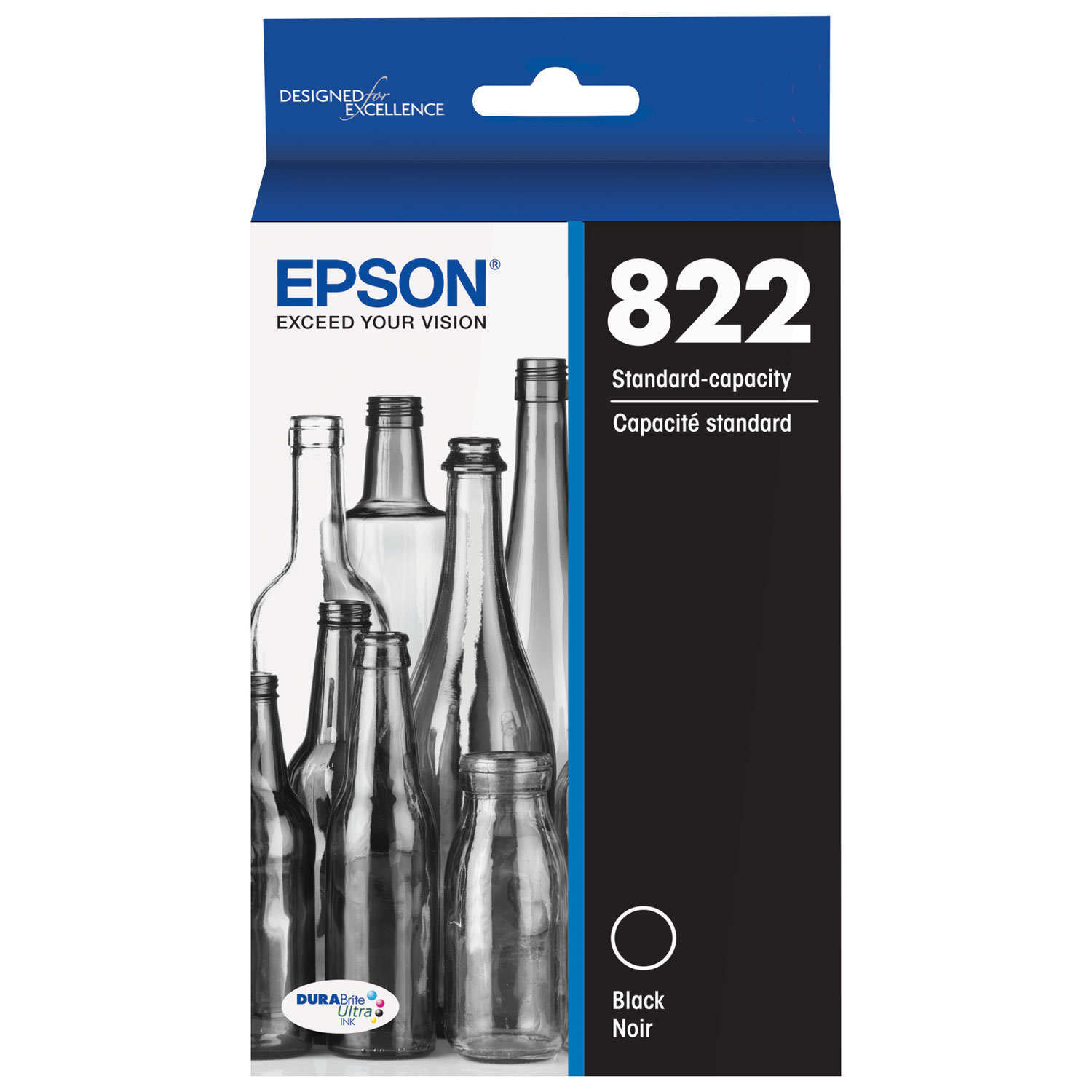 Epson DURABrite Ultra T822 Black Ink (T822120-S) | Best Buy Canada