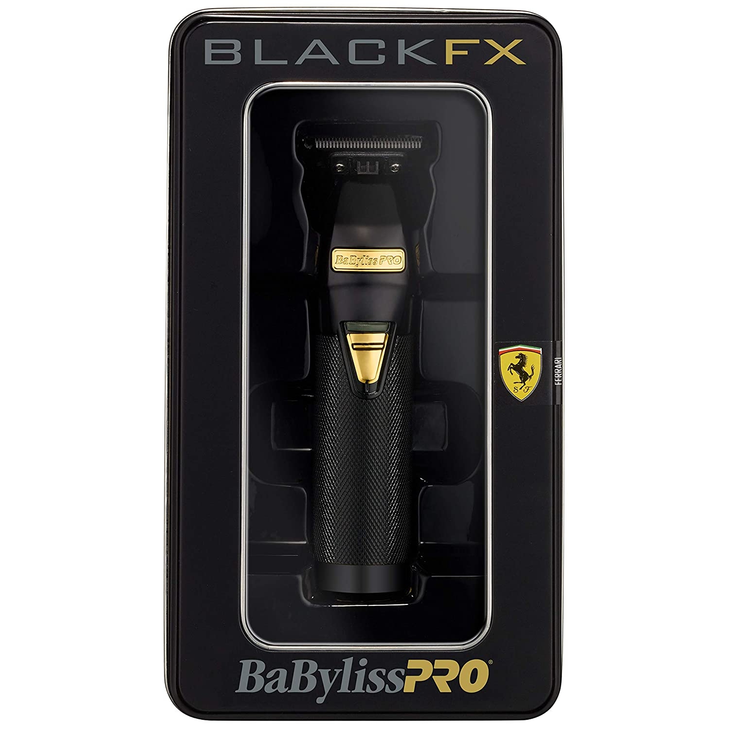 BaBylissPRO BLACKFX Tondeuse de finition métallique au lithium «Skeleton»