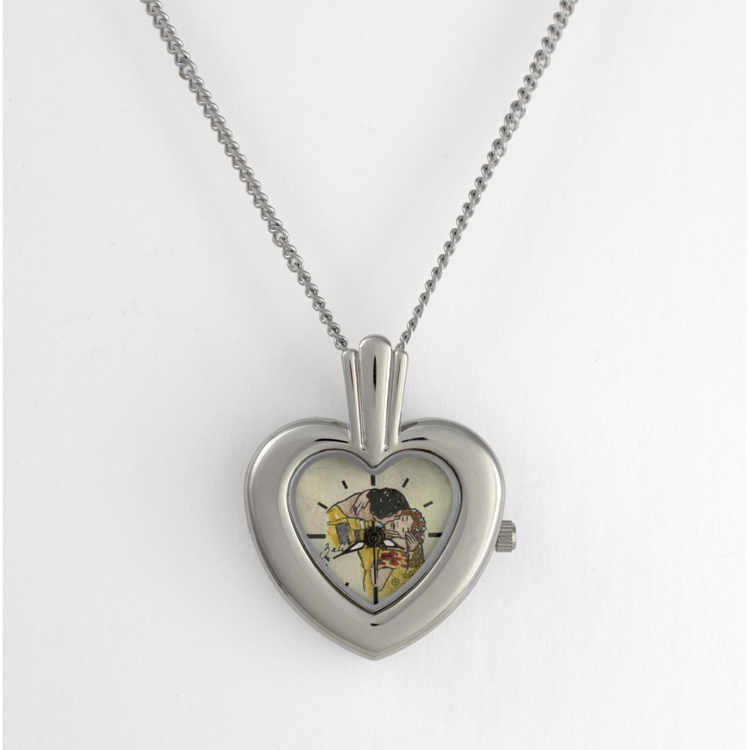 Women's artistic pendant watch | THE KISS FROM KLIMT
