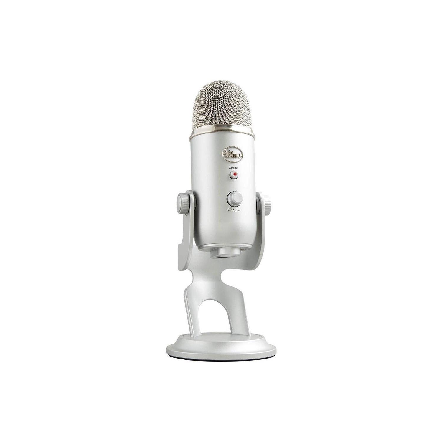USB MICROPHONE BLUE Yeti Silver Edition, Mic Only (988-000103)