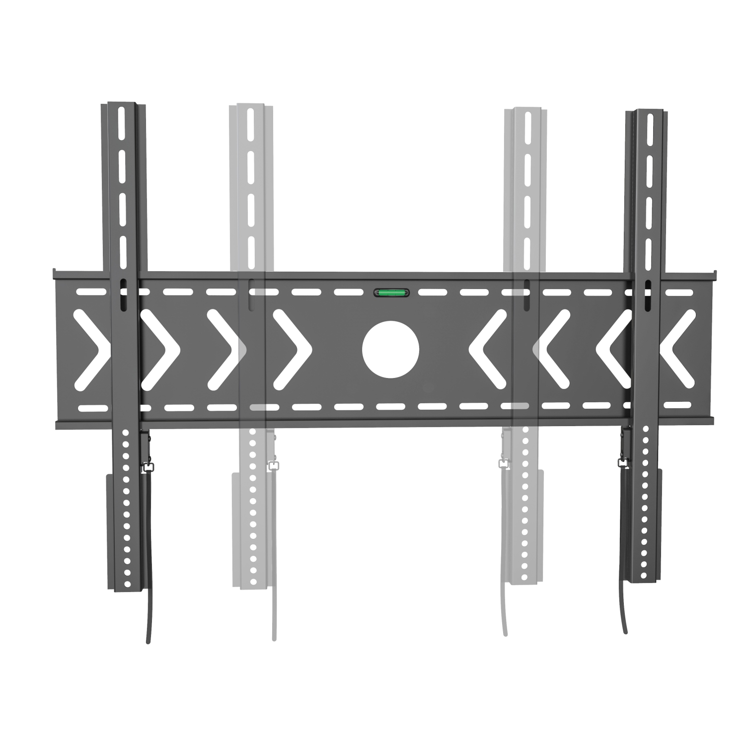 Amer Mounts – Support mural fixe robuste à profil bas pour écran plat de 50-100 po, BIGASSMONT100