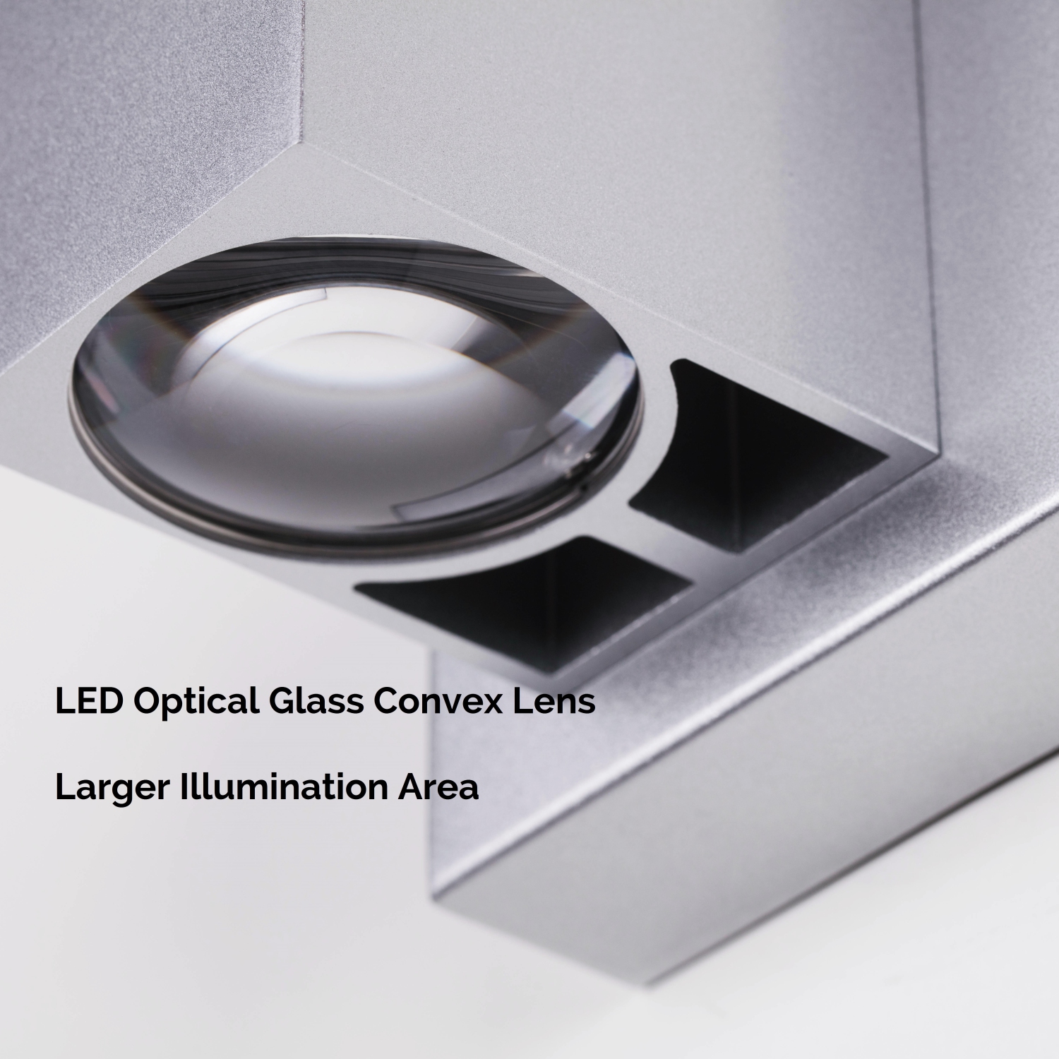 Applique murale à DEL à intensité réglable Tubicen, lampe murale lumineuse intérieure de 10 W vers le haut et le bas, puissante lampe murale en métal