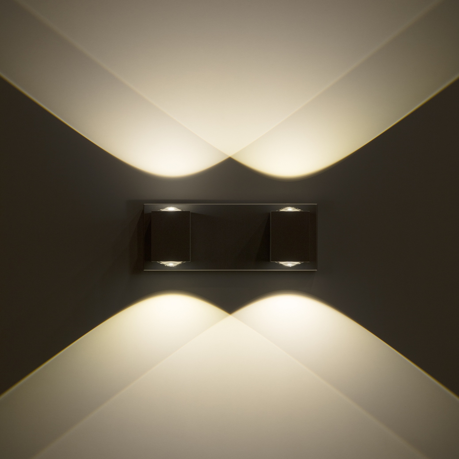 Tubicen 2 Light Wall Sconce Light Up Down, 20W LED Dimmable Bathroom Vanity Light Over Mirror, Modern Indoor Wall Lamp for Bedroom Hallway Stairs,