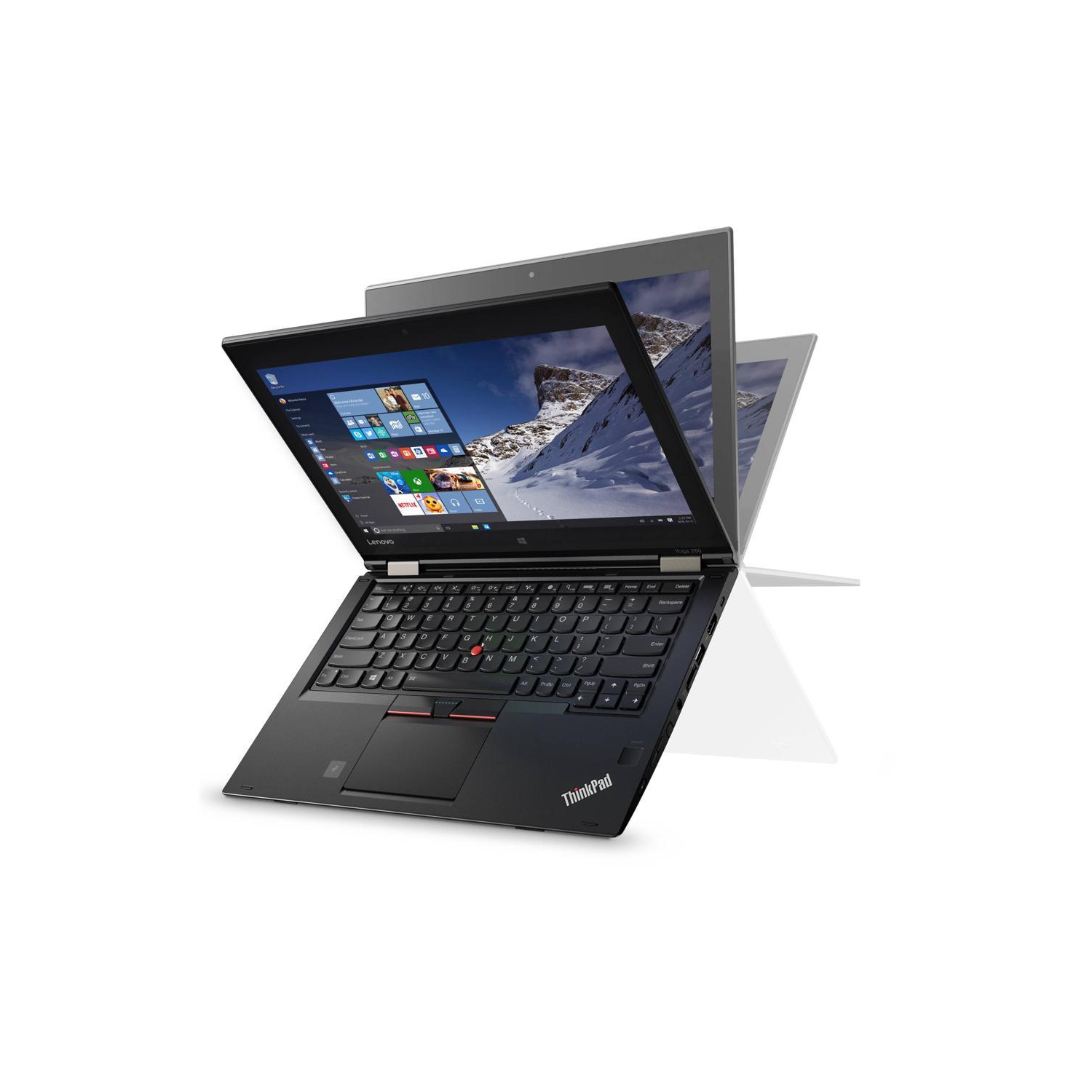 Refurbished (Good) - Lenovo ThinkPad Yoga 260 .- i5 (6th Gen) 6300U.- 8GB RAM.-128GB SSD .- Intel HD Graphics 520 .- Windows 10 Professional.- 1 Year Warranty.-