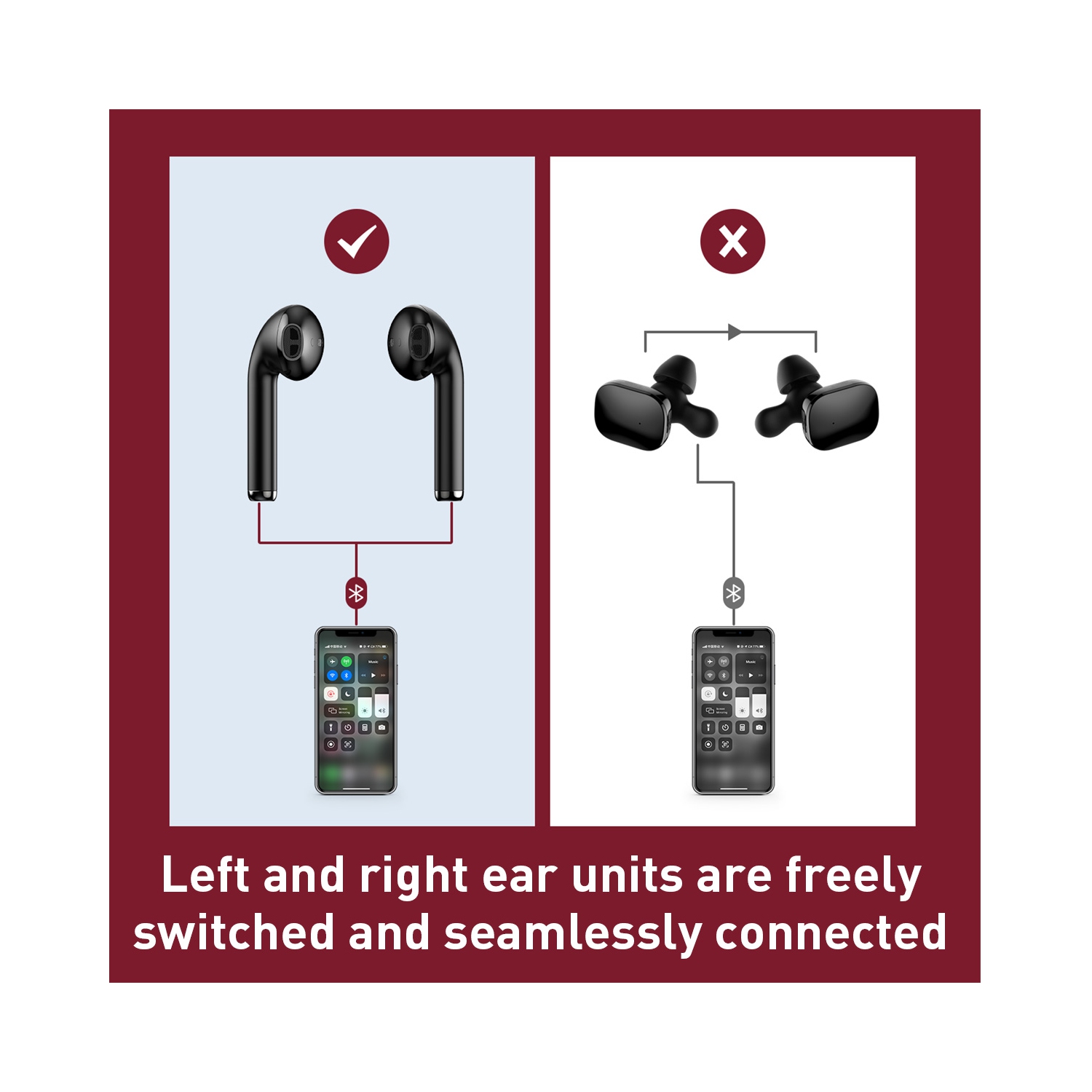 Baseus Wireless Charging-True Wireless Earphones W04 Pro Black