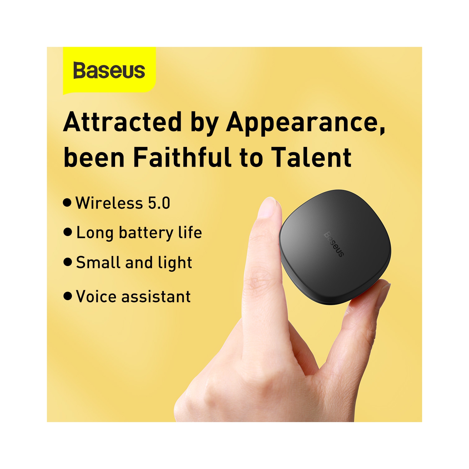 Baseus True Wireless Earphones WM01 Black