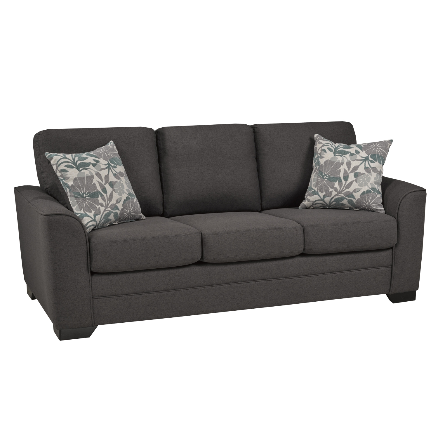 Canadian Sofa Distributions 'Pearson' Charcoal Fabric Sofa