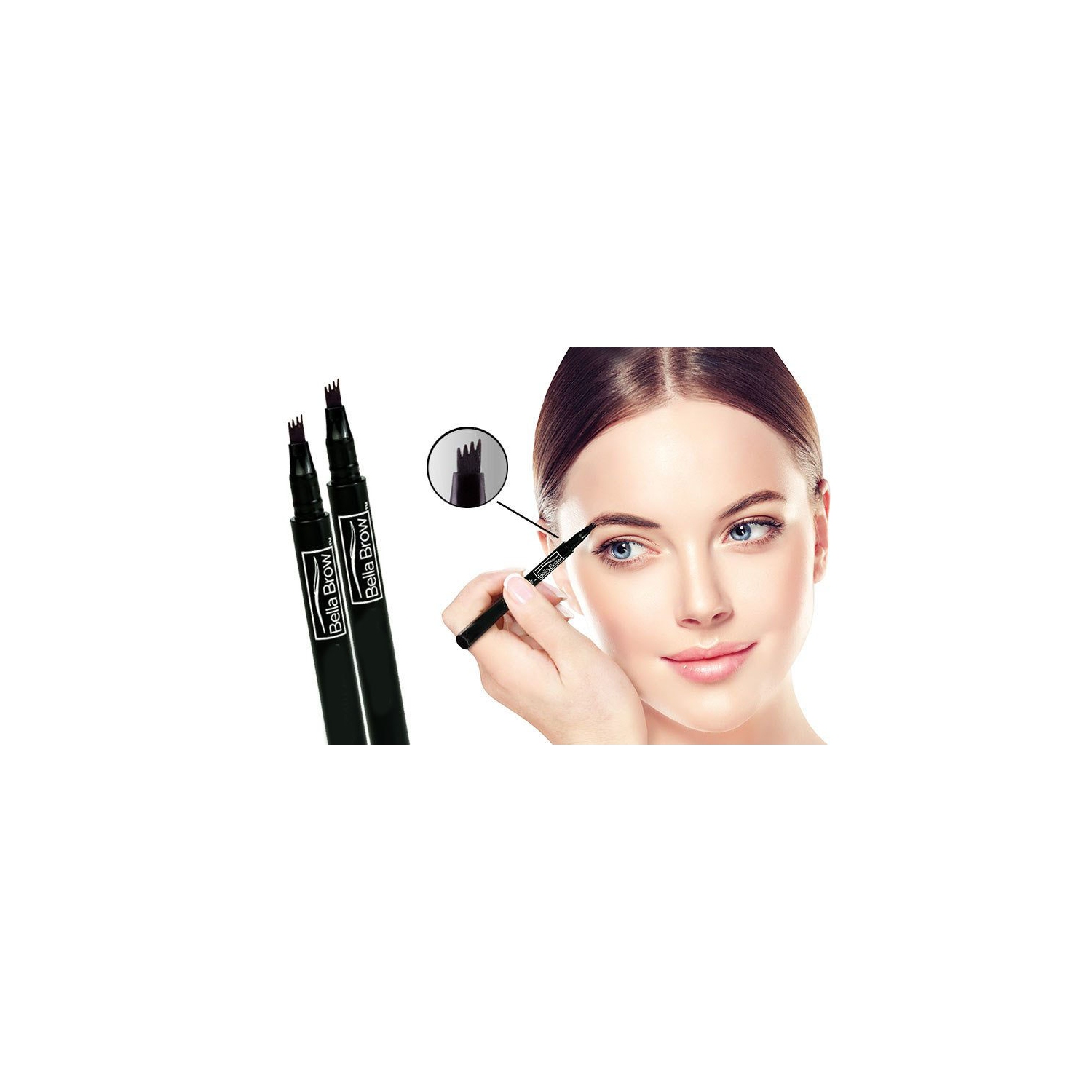 Dermaline Bella Brow - Dark Brown