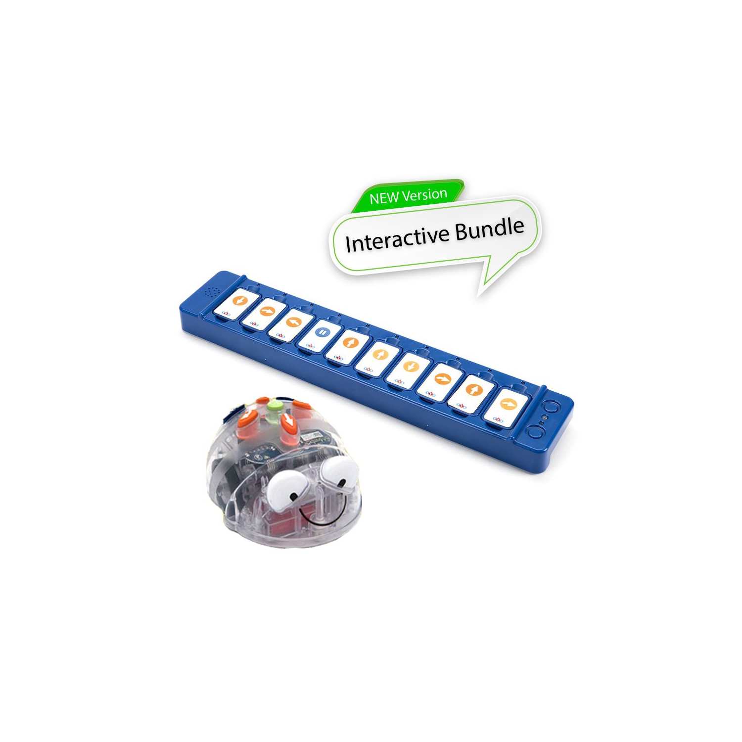 TTS Blue-Bot Floor Robots - TacTile Reader, Starter Pack