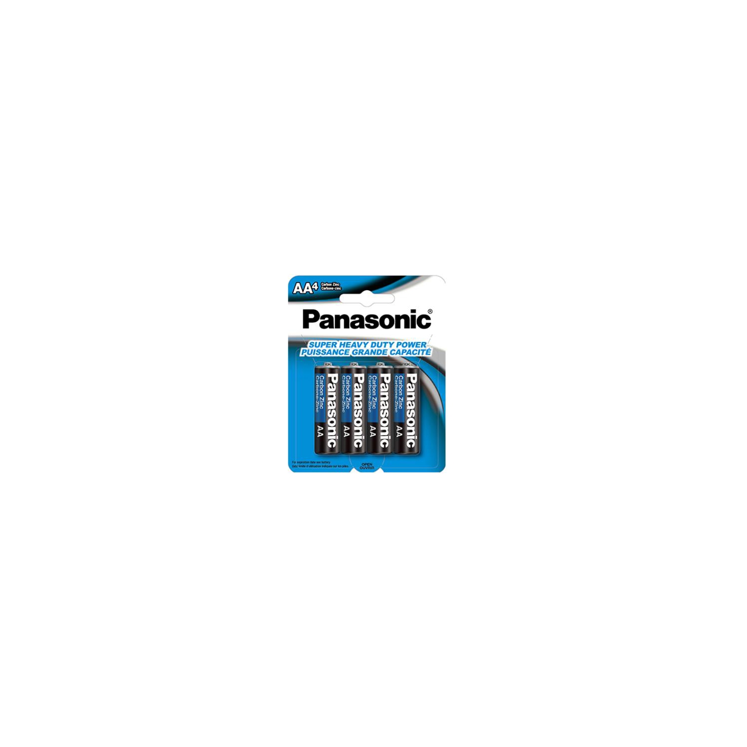 48 x AA Panasonic Heavy Duty Batteries (12 Cards of 4)