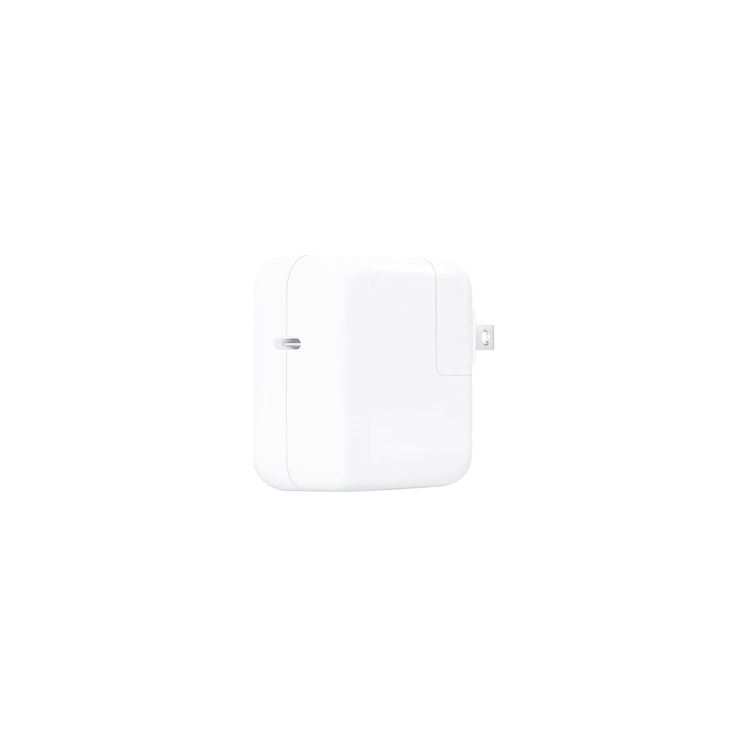 Apple 30W USB-C Power Adapter White MY1W2AM/A - Best Buy