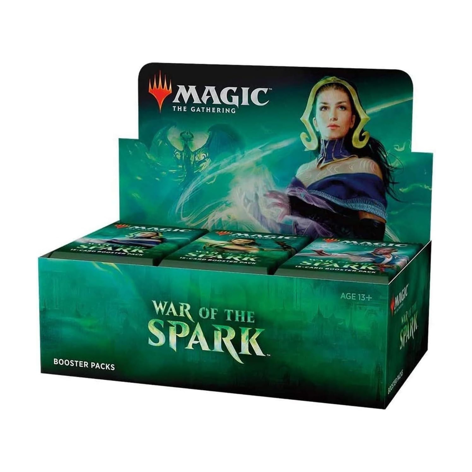 Magic: The Gathering MTG TCG - War of The Spark Booster Box [JPN Japanese] - 36 Packs - Planeswalker in Every Pack!