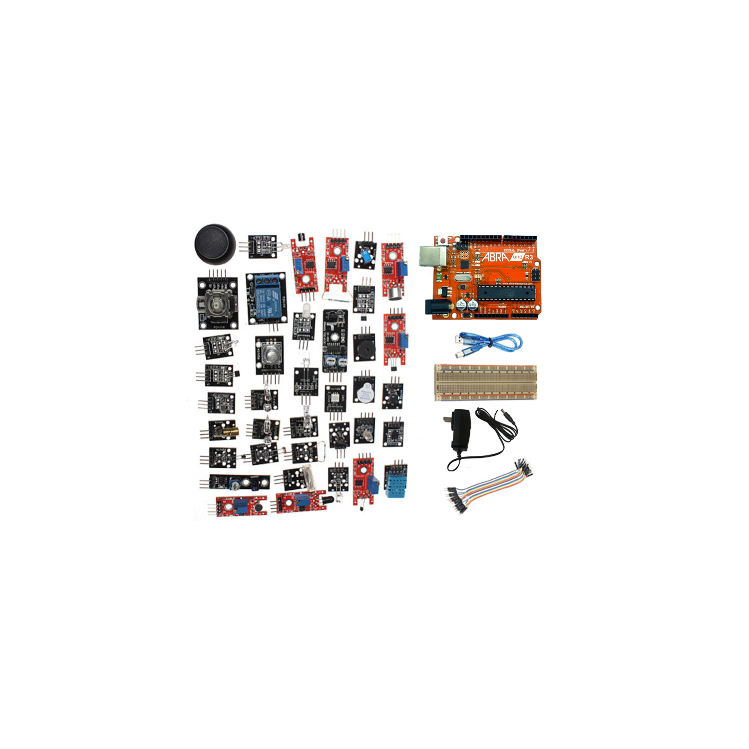 ARD 37 IN 1 SENSORS KIT FOR ARDUINO | Programming and Learning Circuits | Educational Robot Essential Learning Kit for Kids