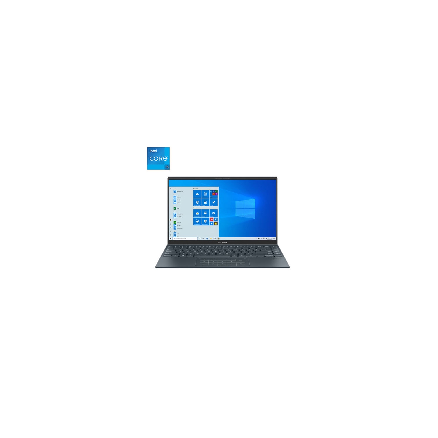 Open Box - ASUS ZenBook 14" Laptop - Pine Grey (Intel Core i5-1135G7/512GB SSD/8GB RAM/Windows 10)