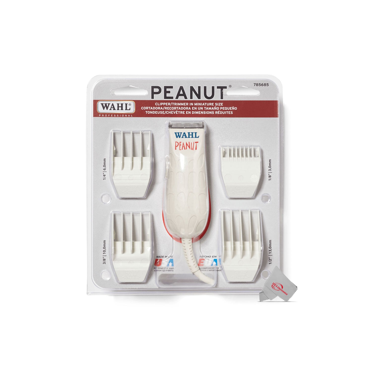 Wahl Peanut 8655 Trimmer/Clipper White