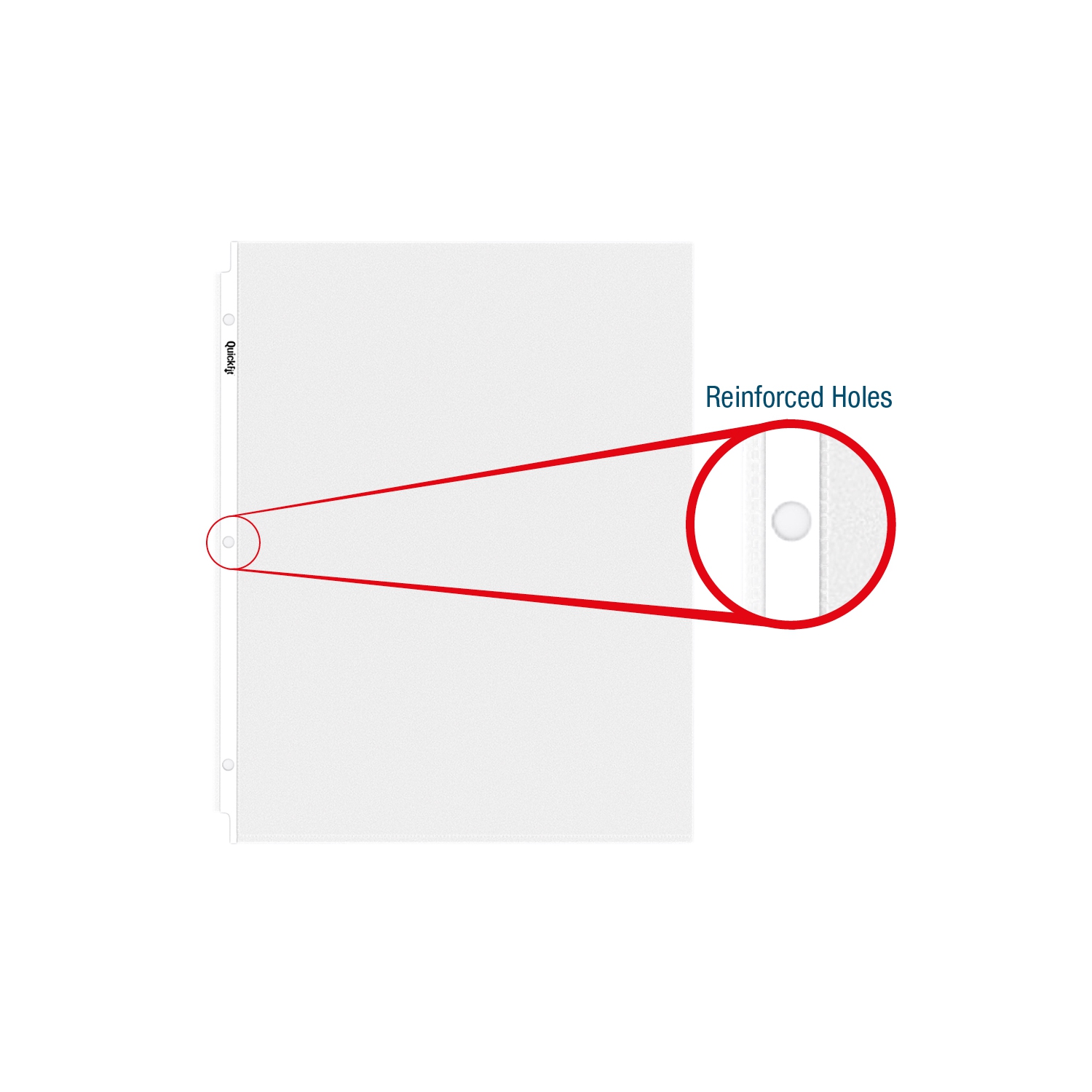 Davis Group QuickFit® Ultra Heavyweight Top Load, Letter Size Sheet Protectors, Non-Glare - 225 Pack