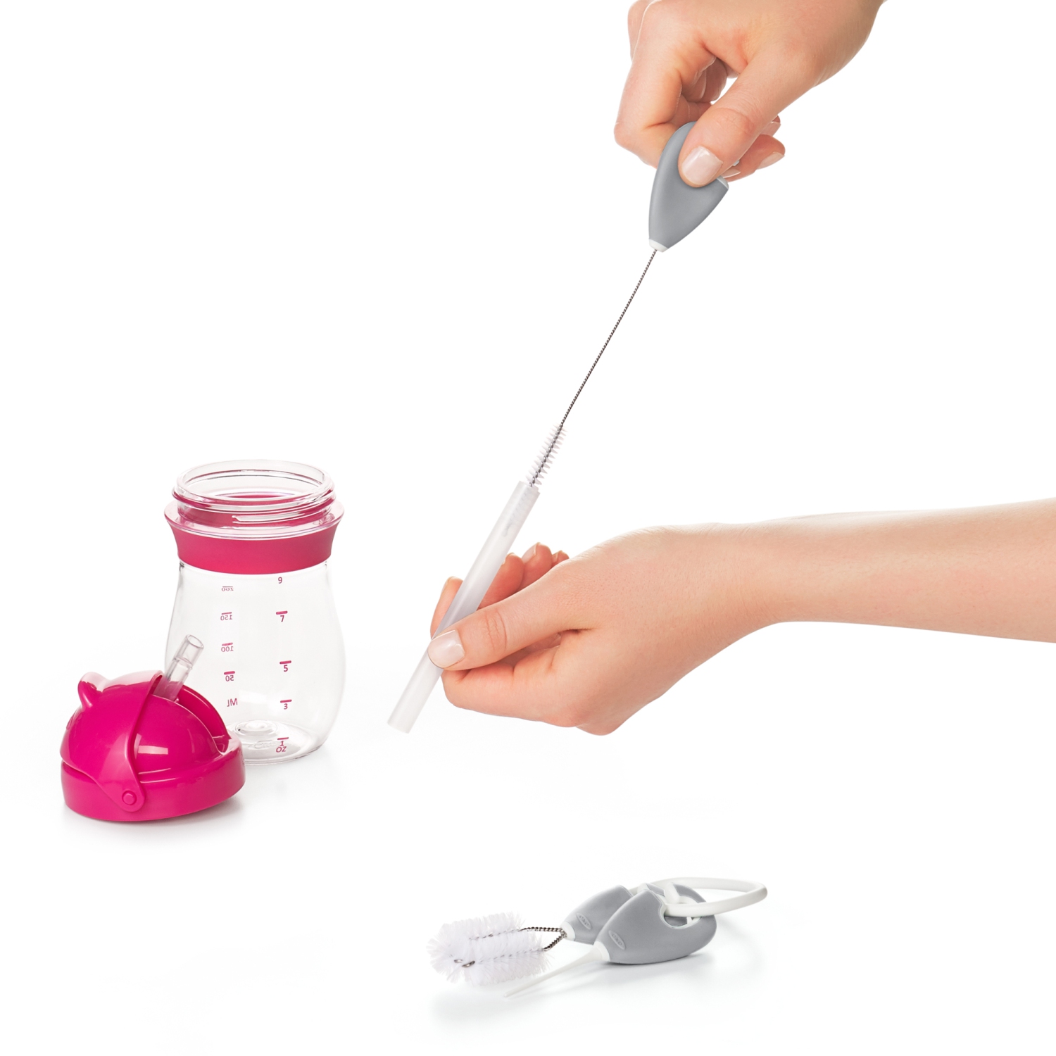 Ensemble de nettoyage pour tasse Tot d'OXO - Gris