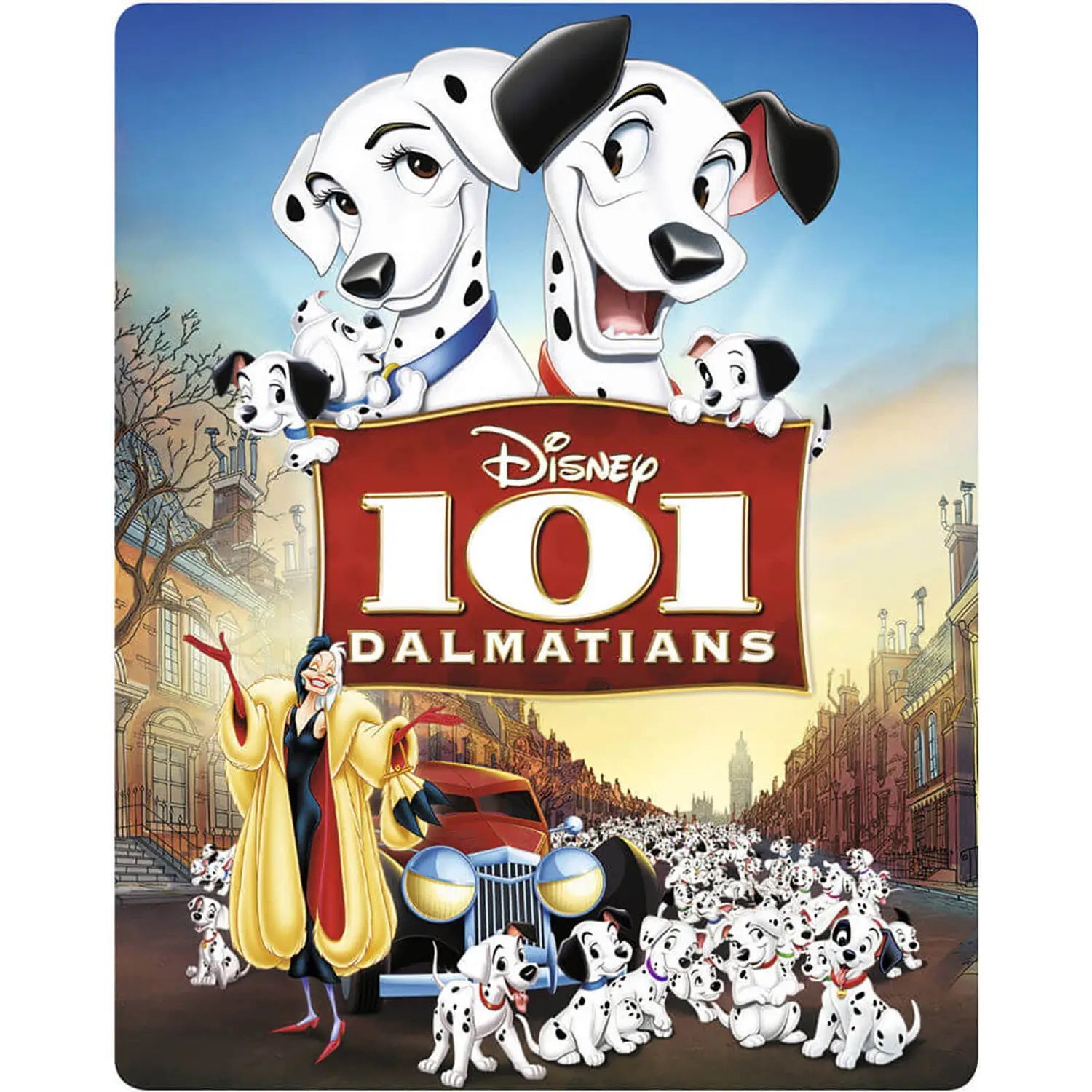 Les 101 dalmatiens de Disney - Coffret SteelBook en édition limitée [Blu-ray]