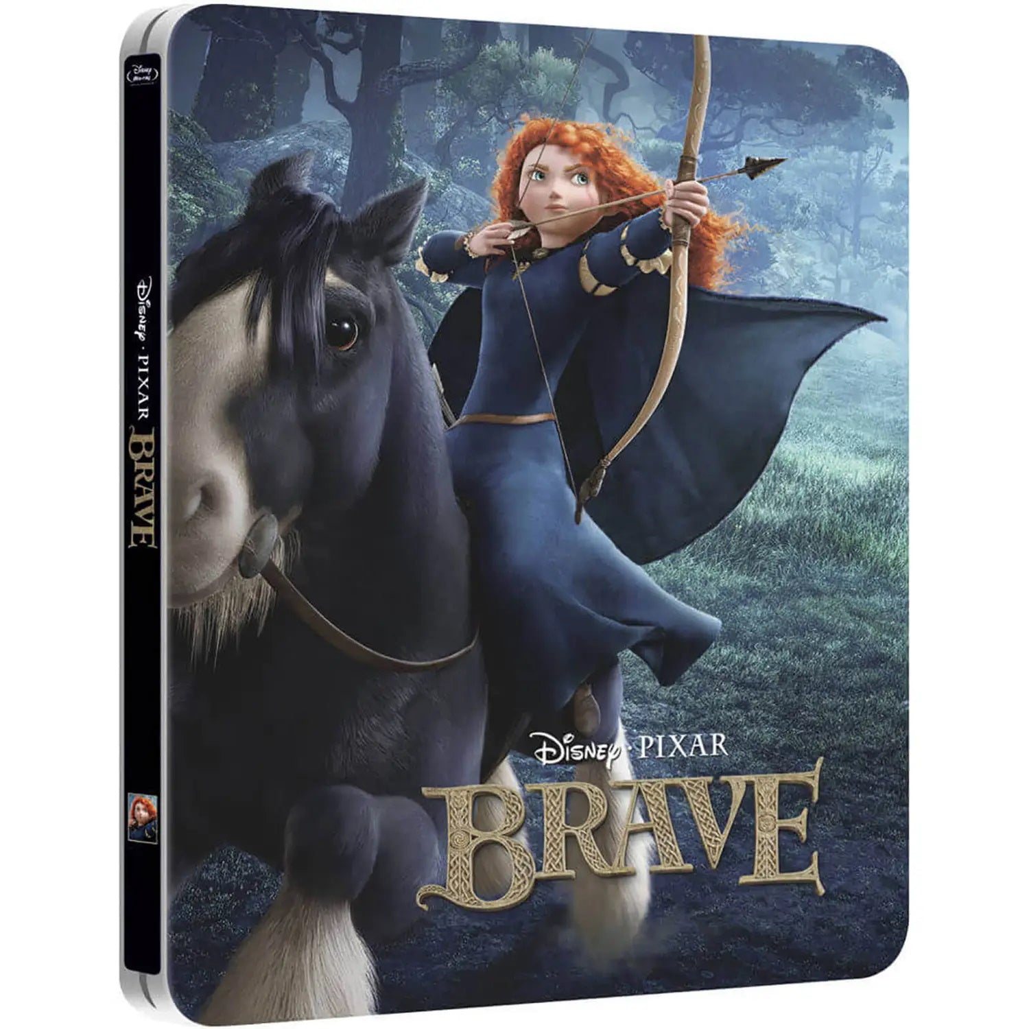 Coffret SteelBook Pixar Brave - Édition limitée [3D + Blu-ray 2D]