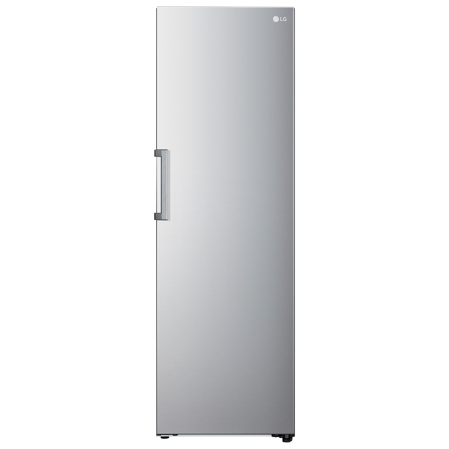 LG 24" 13.6 Cu. Ft. Counter-Depth Column Refrigerator (LRONC1404V) - Platinum Silver Steel
