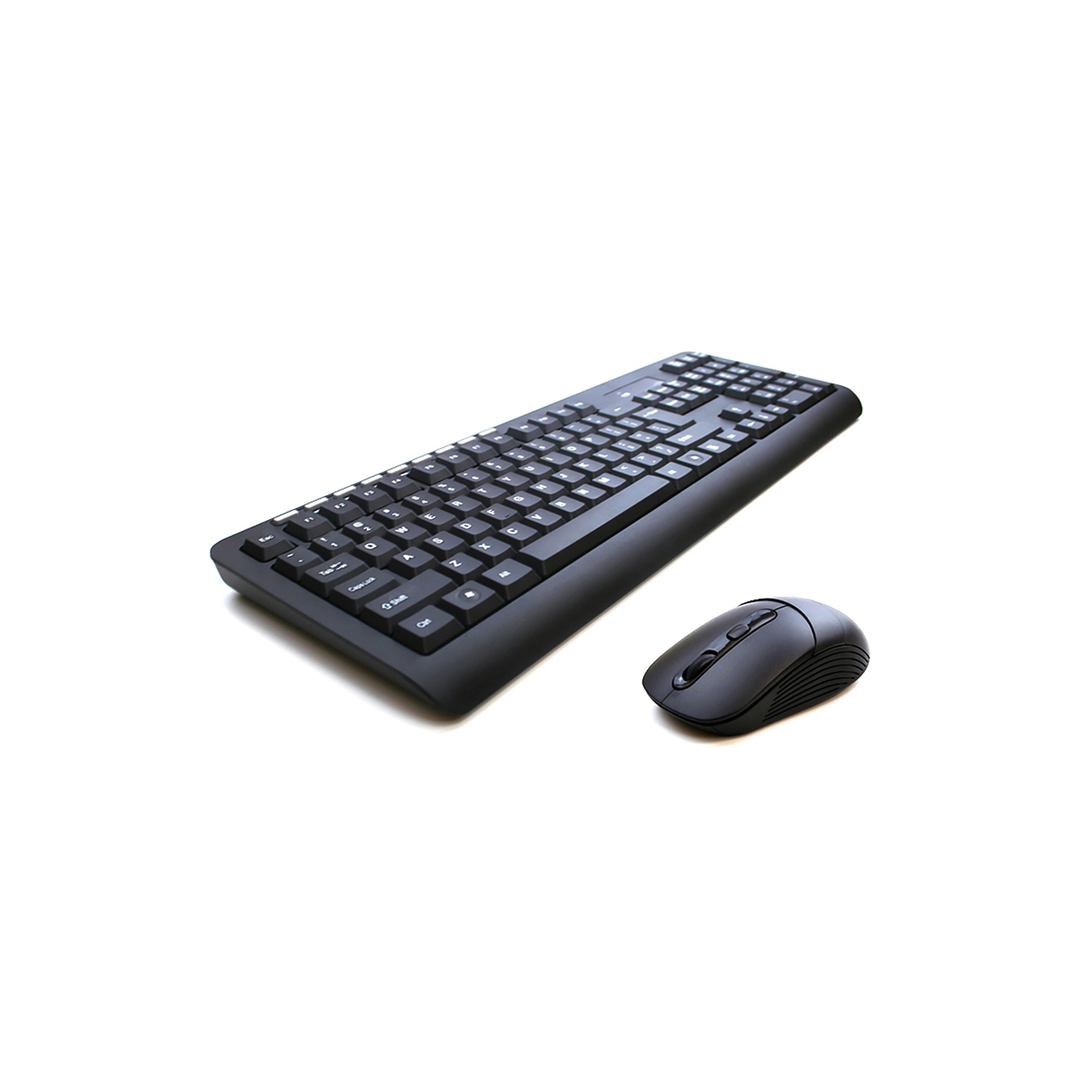 Speedex 2.4Ghz Wireless Multimedia Keyboard and Mouse Combo Set_Black