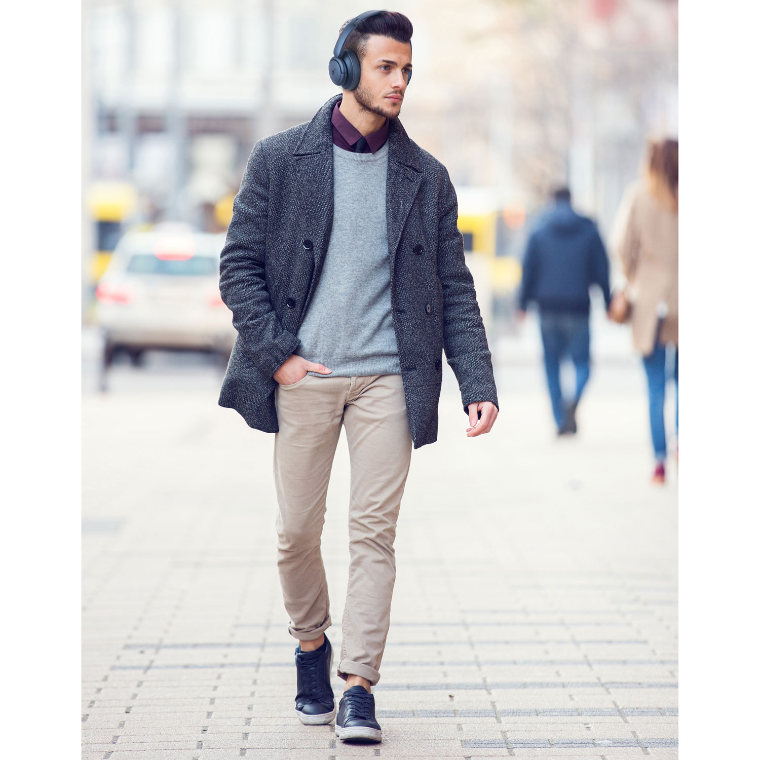 Casque d'écoute Bluetooth à suppression du bruit Life Tune Pro de Soundcore par Anker - Bleu