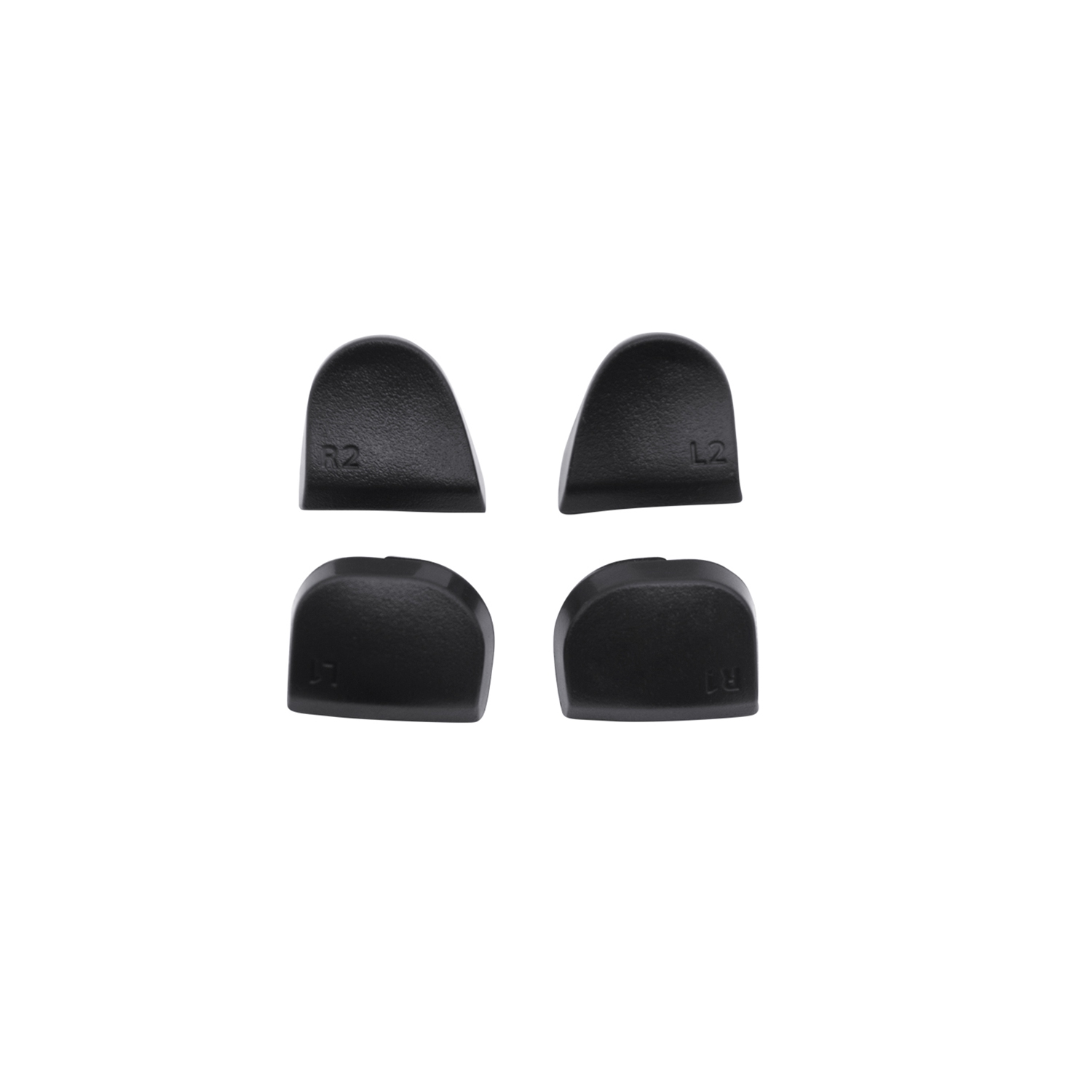 Replacement L1 / L2 / R1 / R2 Button Set For Sony PlayStation 5 (Sony PS5) Controller - Black