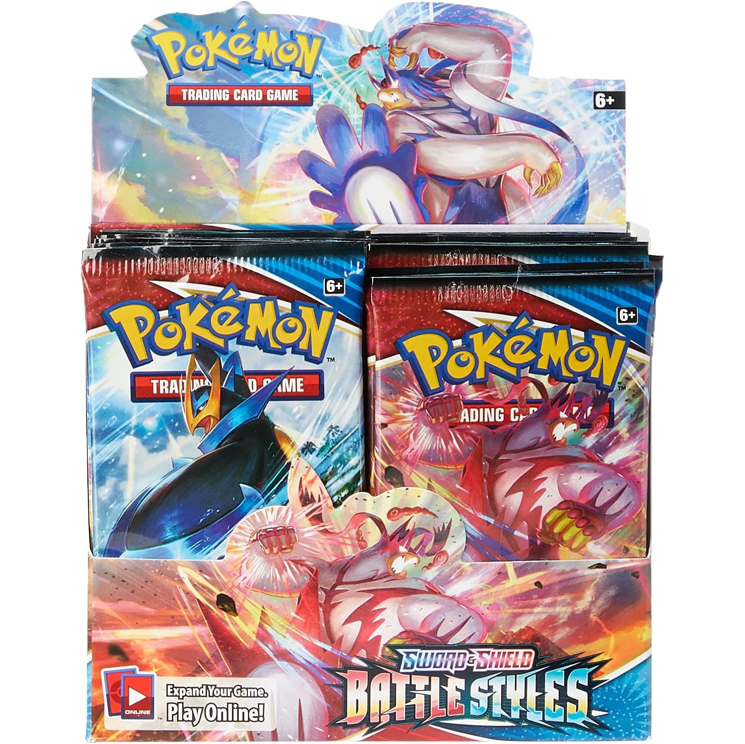 JCC Pokémon&nbsp;: Sword & Shield - Battle Styles - 36 paquets