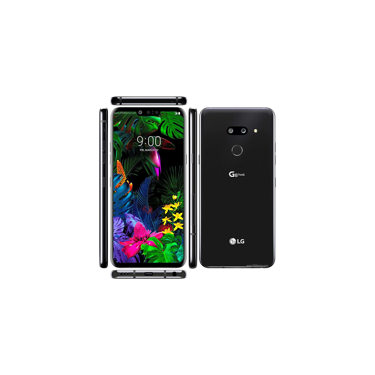 Refurbished (Good) - LG G8 ThinQ 128GB Smartphone Black Unlocked