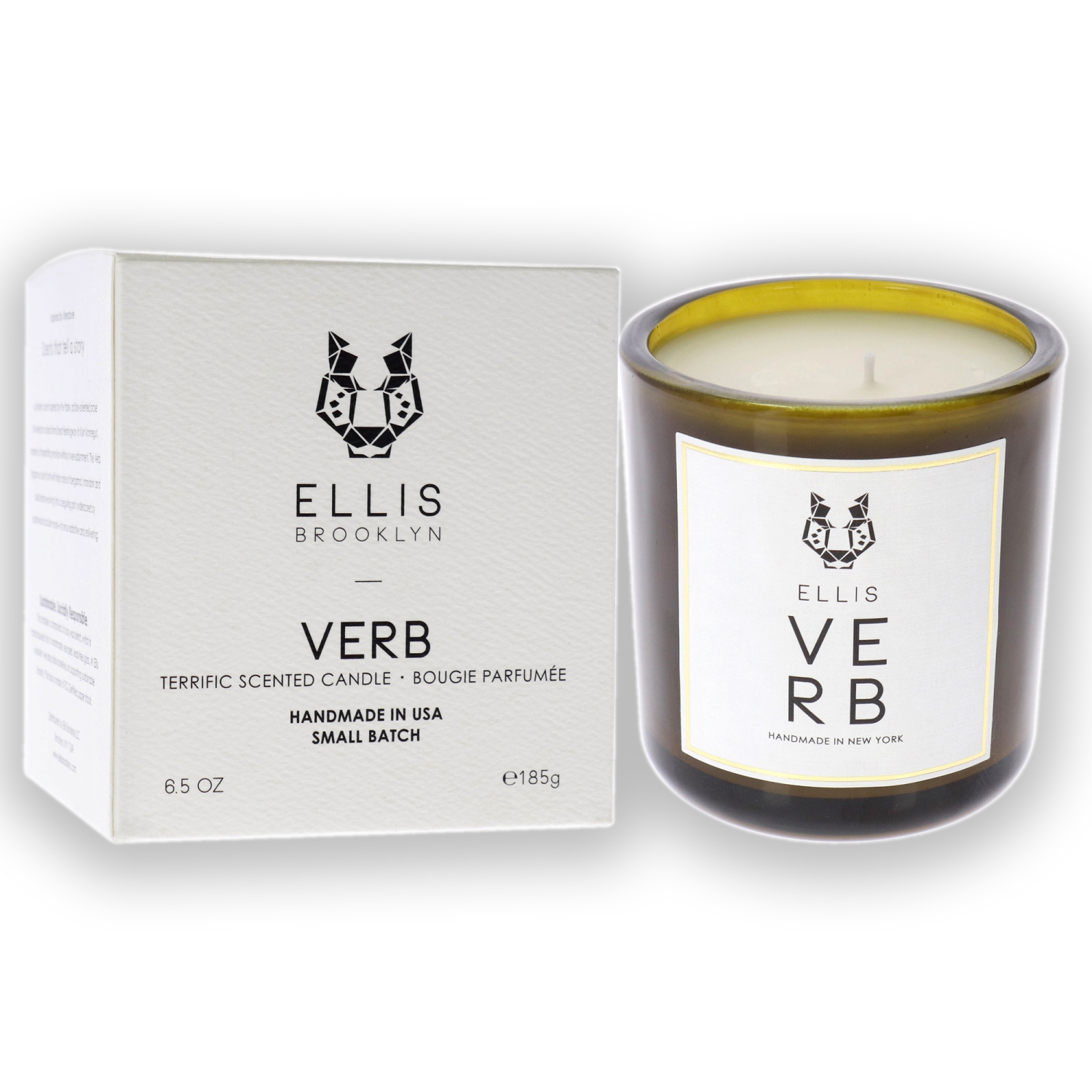 Terrific Scented Candle - Verb by Ellis Brooklyn for Unisex - 6.5 oz Candle