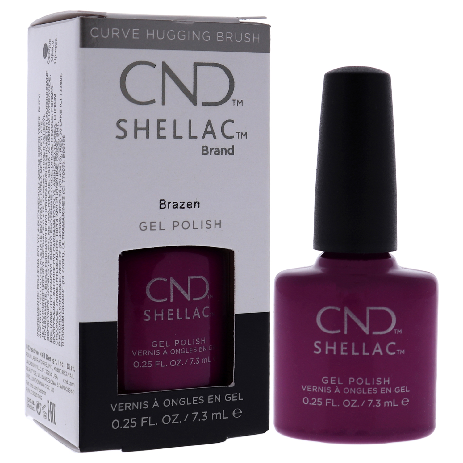 Shellac Nail Color - Brazen by CND for Women - 0.25 oz Nail Polish