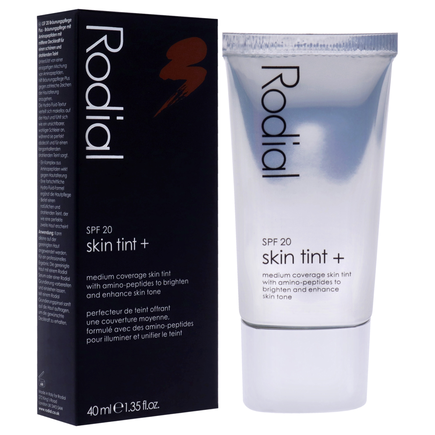 Skin Tint SPF 20 - 05 Miami Dark by Rodial for Women - 1.35 oz Foundation
