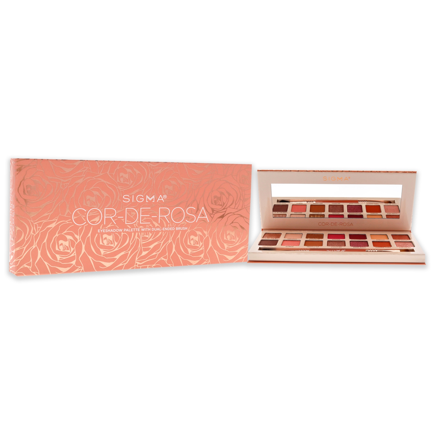 Eyeshadow Palette - Cor-De-Rosa by SIGMA for Women - 1 Pc Eye Shadow