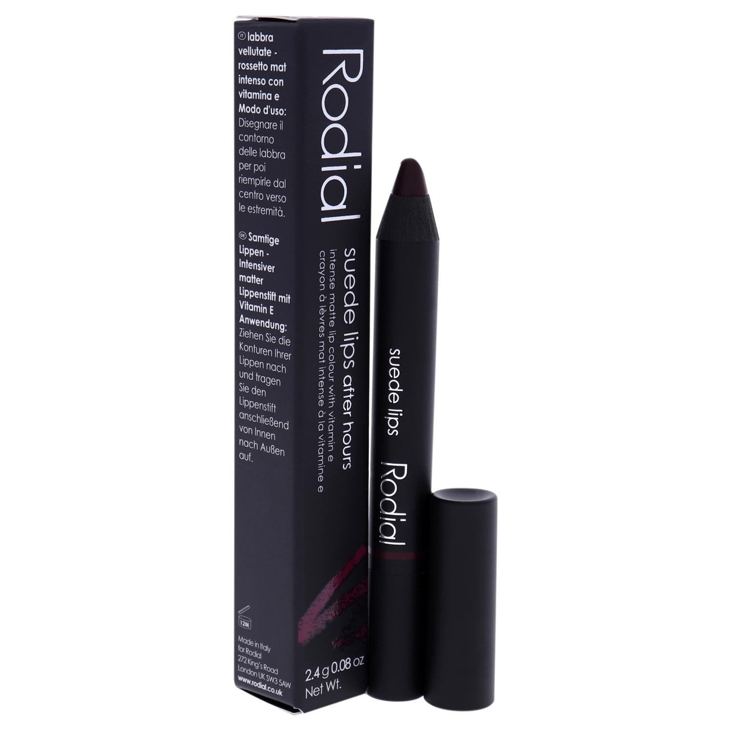 Suede Lips - After Hours by Rodial for Women - 0.08 oz Lipstick