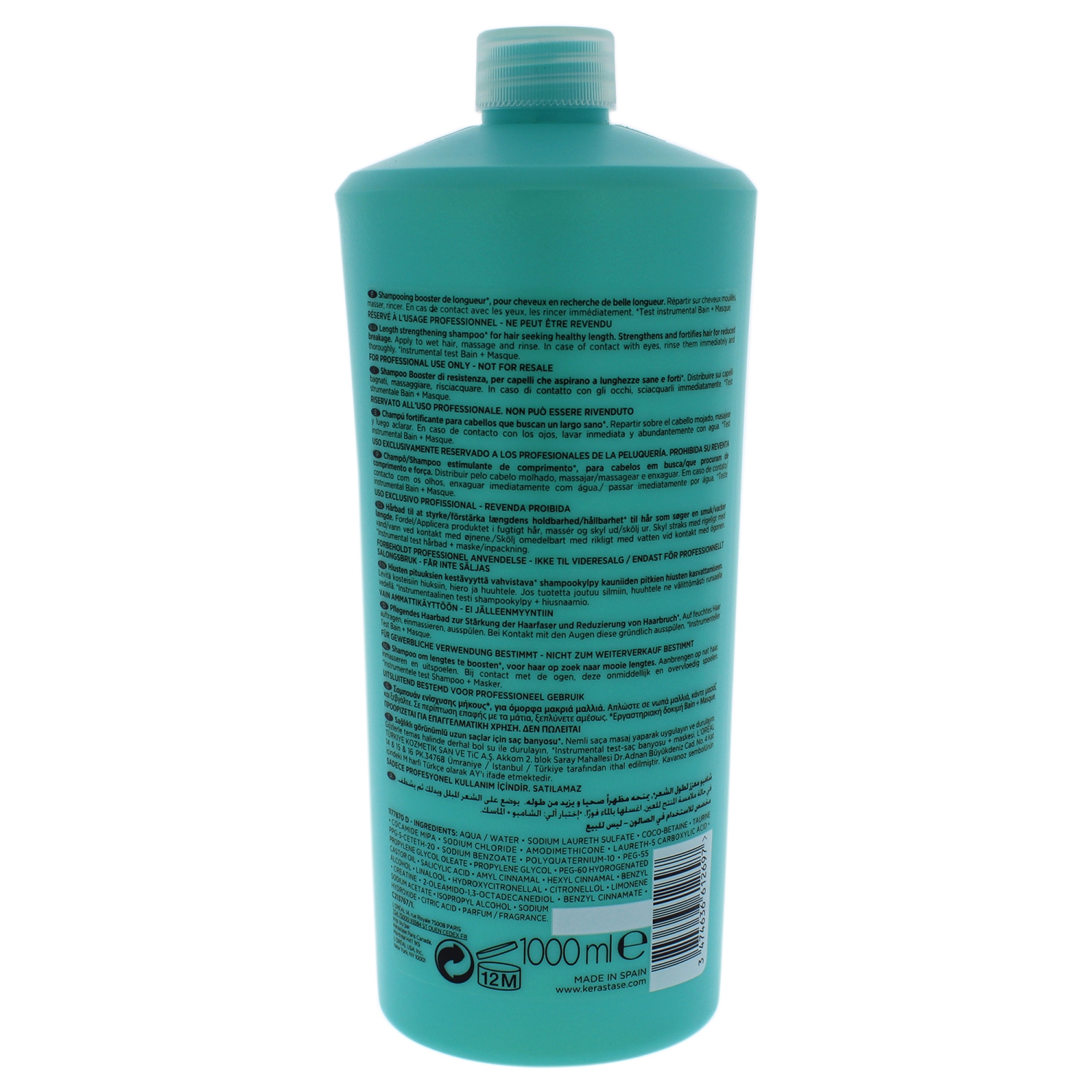 Resistance Bain Extentioniste Shampoo by Kerastase for Women - 34 oz Shampoo